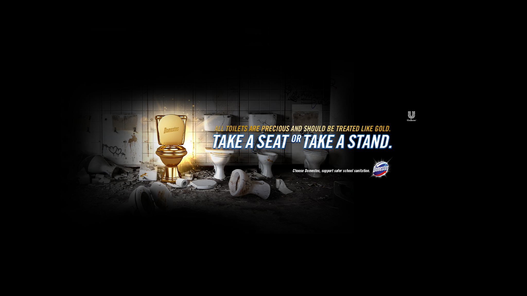 Domestos South Africa YouTube banner