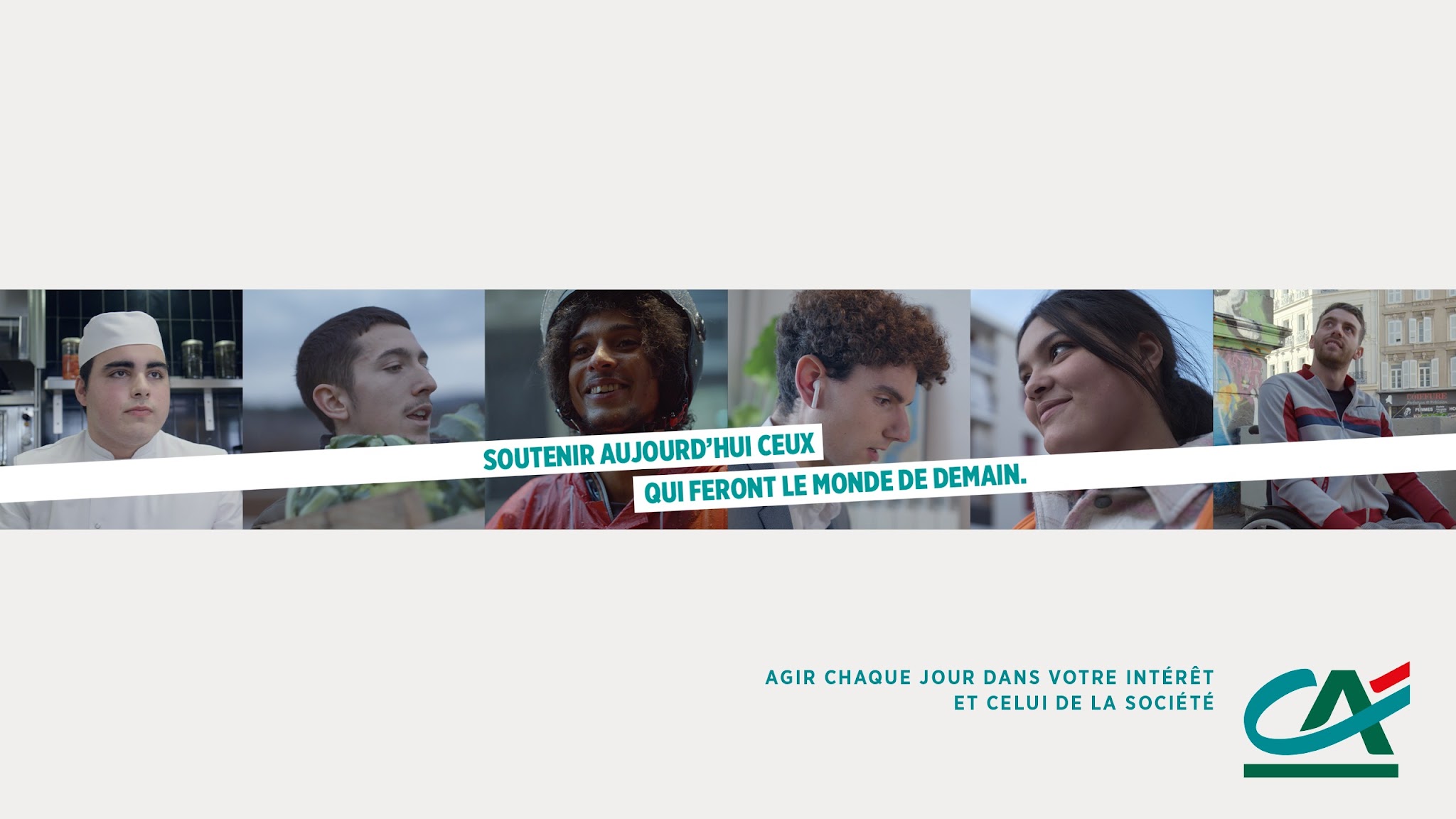 Crédit Agricole Sud Rhône Alpes YouTube banner