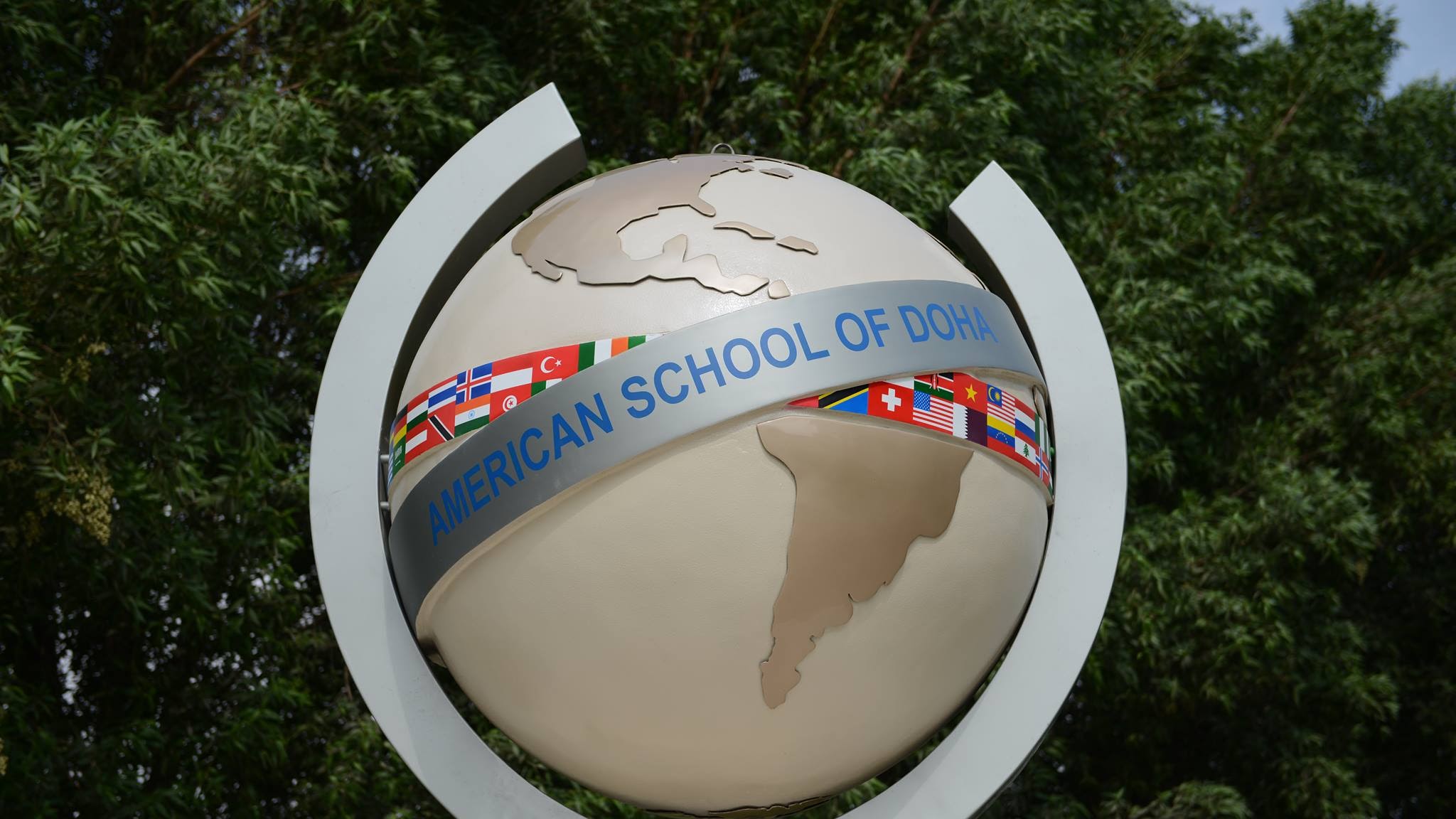 American School of Doha YouTube banner
