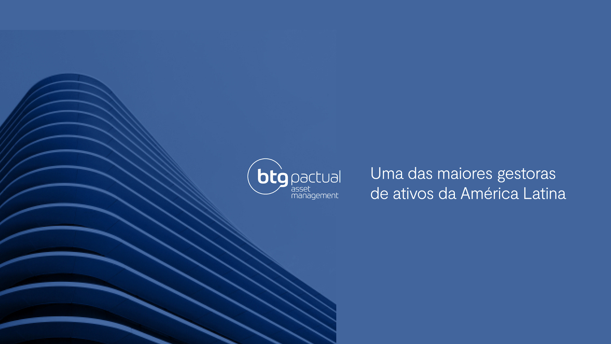BTG Pactual Asset Management YouTube banner
