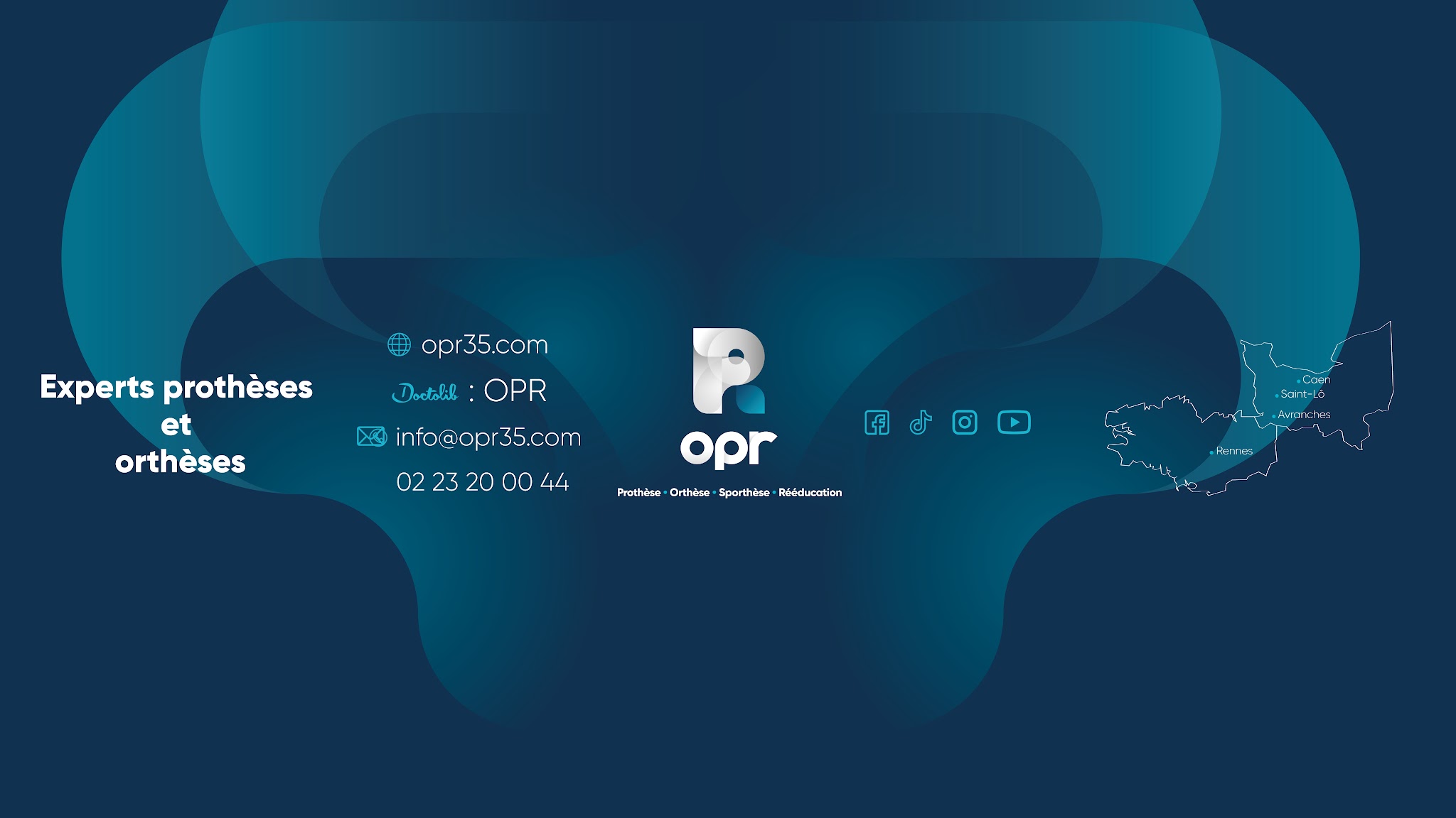 OPR Orthèse Prothèse Rééducation YouTube banner