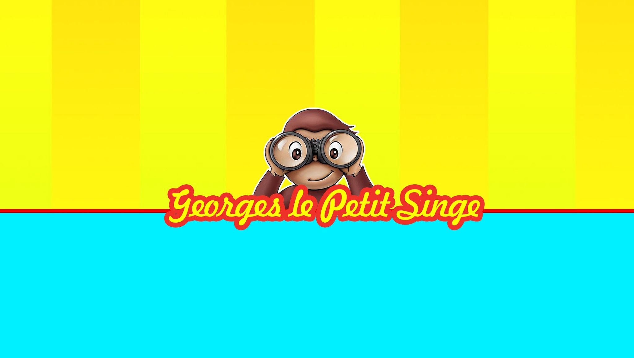 Georges le petit singe YouTube banner