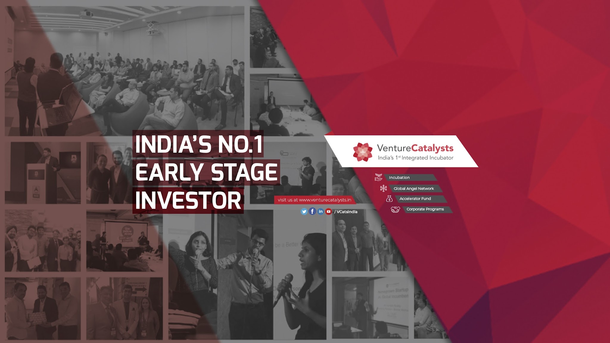 Venture Catalysts++ YouTube banner