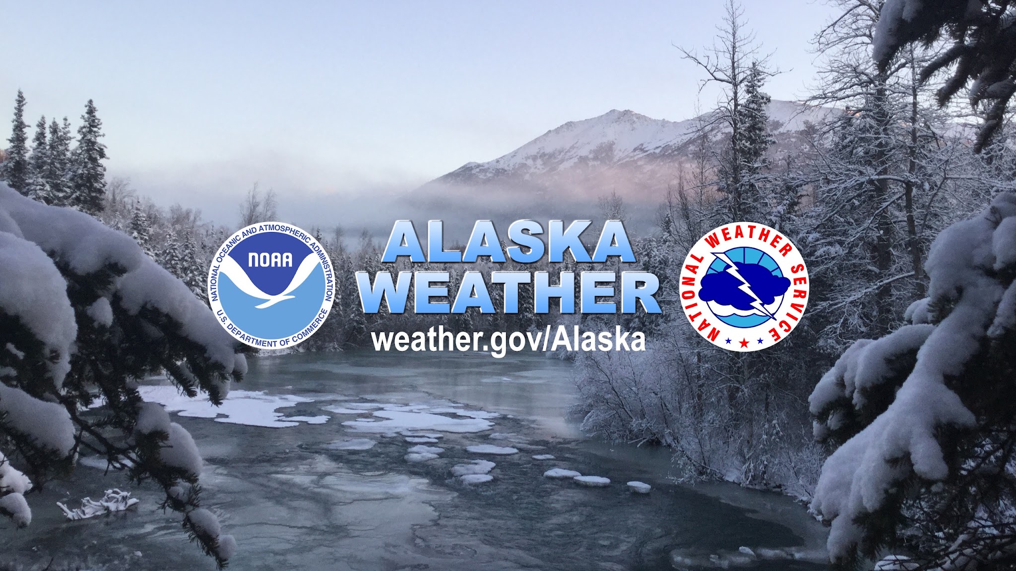 National Weather Service Alaska Region YouTube banner