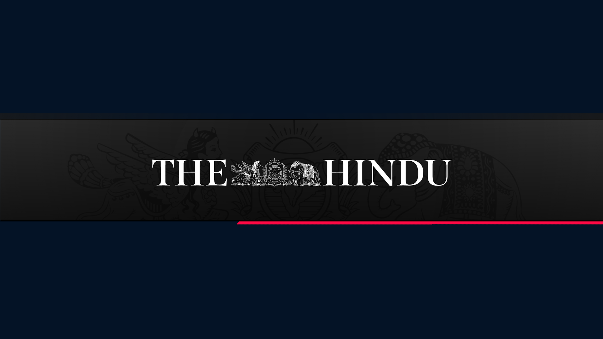 The Hindu YouTube banner