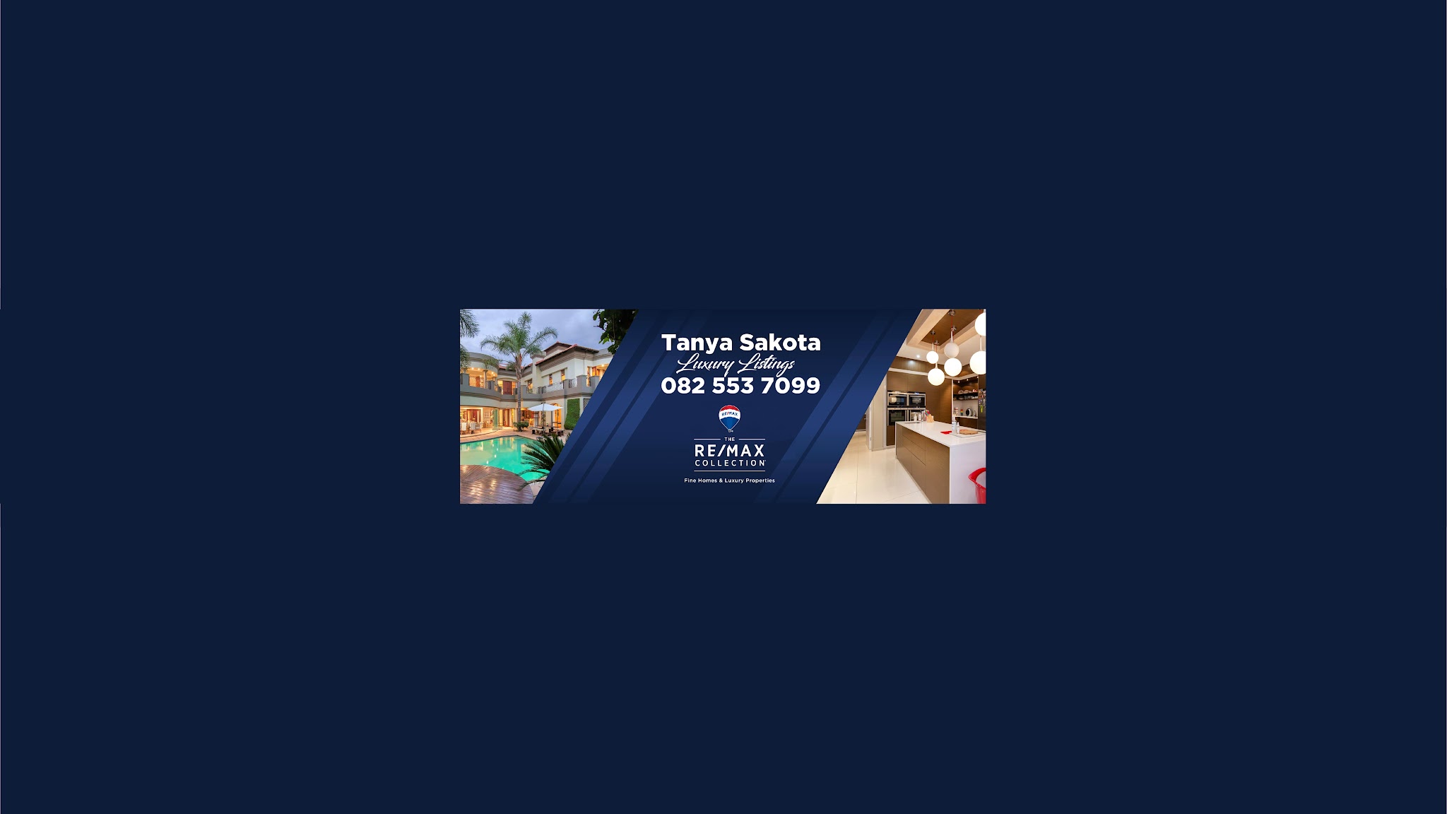 Tanya Sakota Luxury Listings YouTube banner