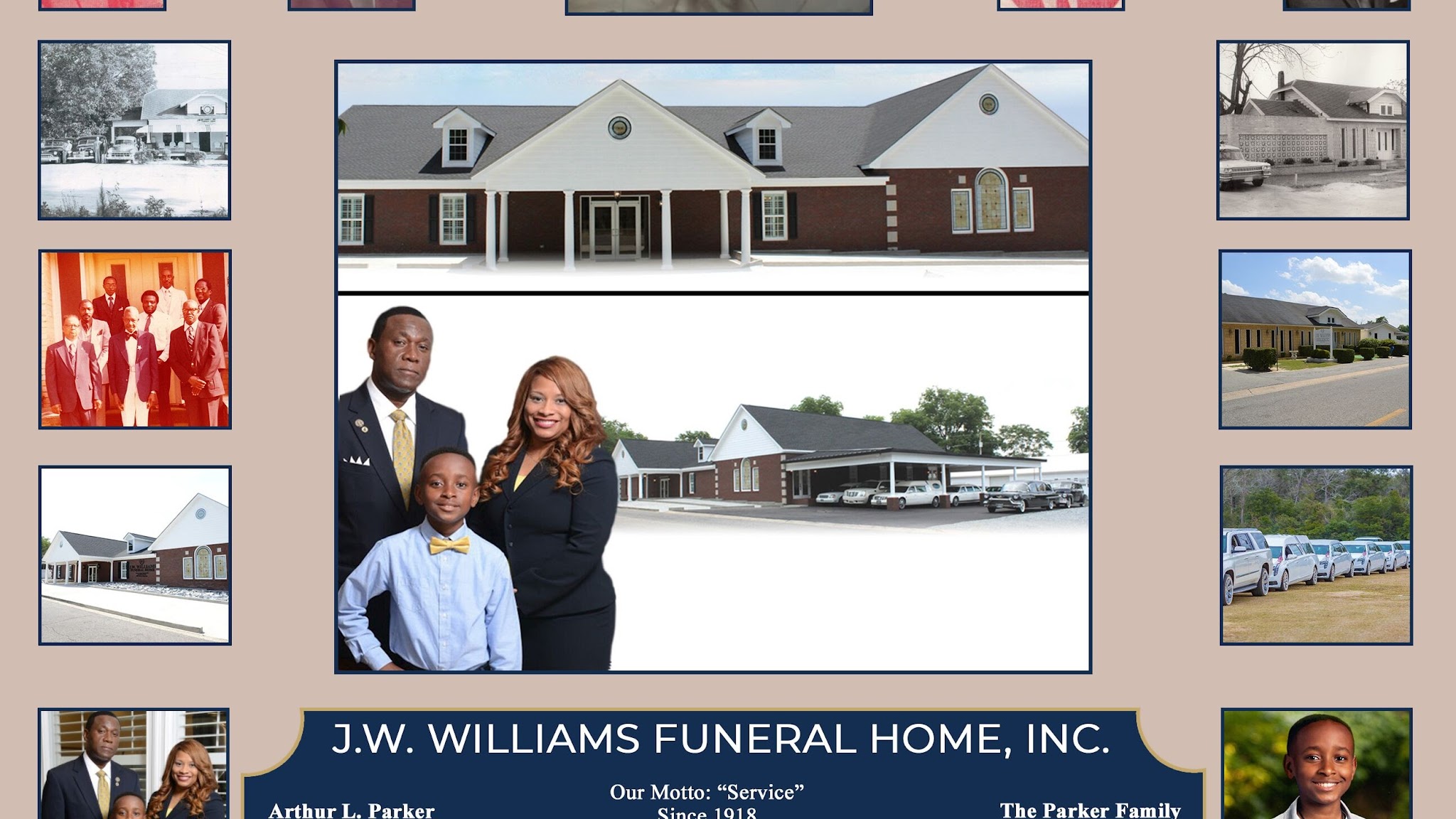 J W Williams Funeral Home Inc YouTube banner