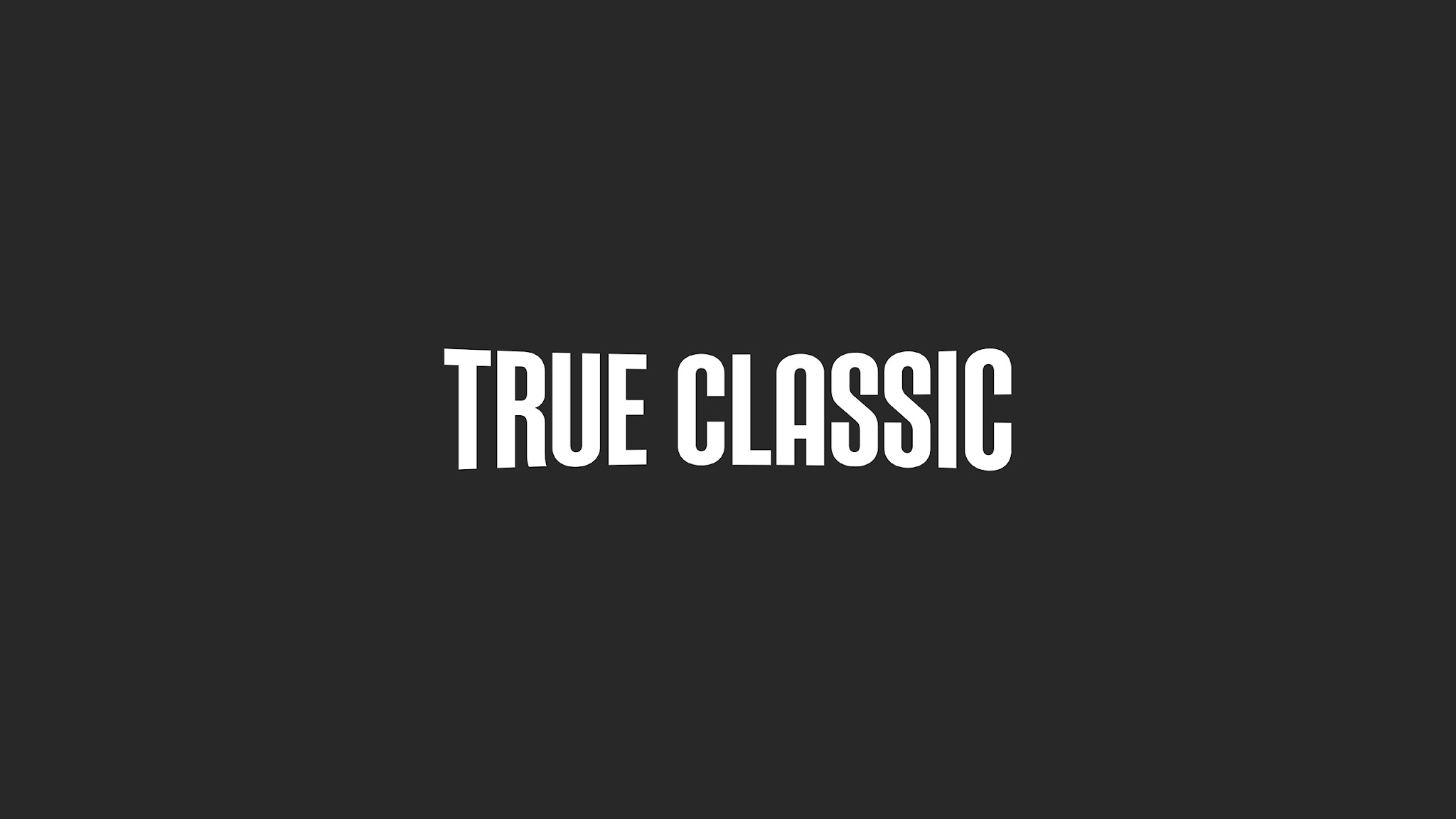 True Classic YouTube banner