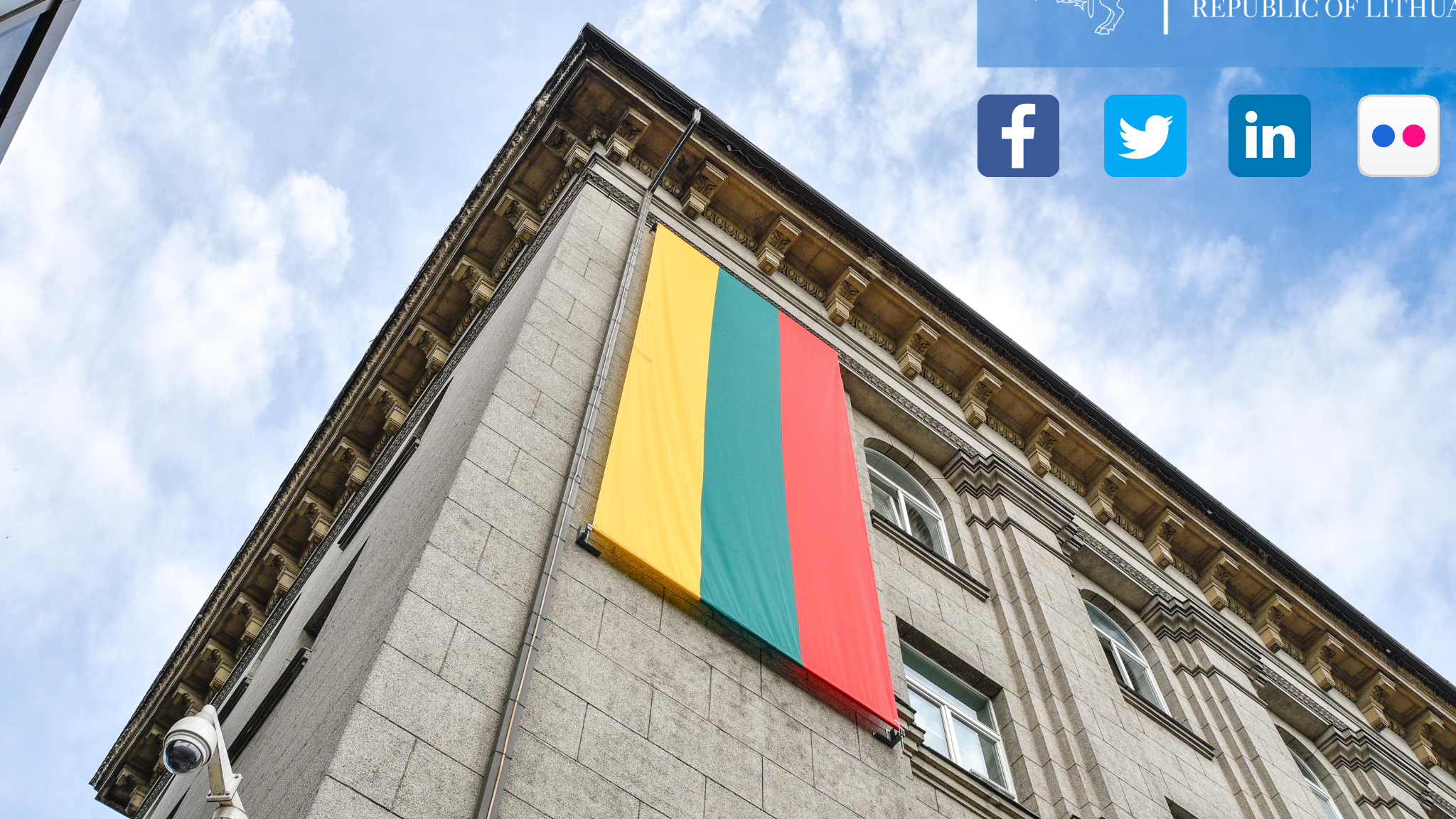 Ministry of Foreign Affairs of Lithuania YouTube banner