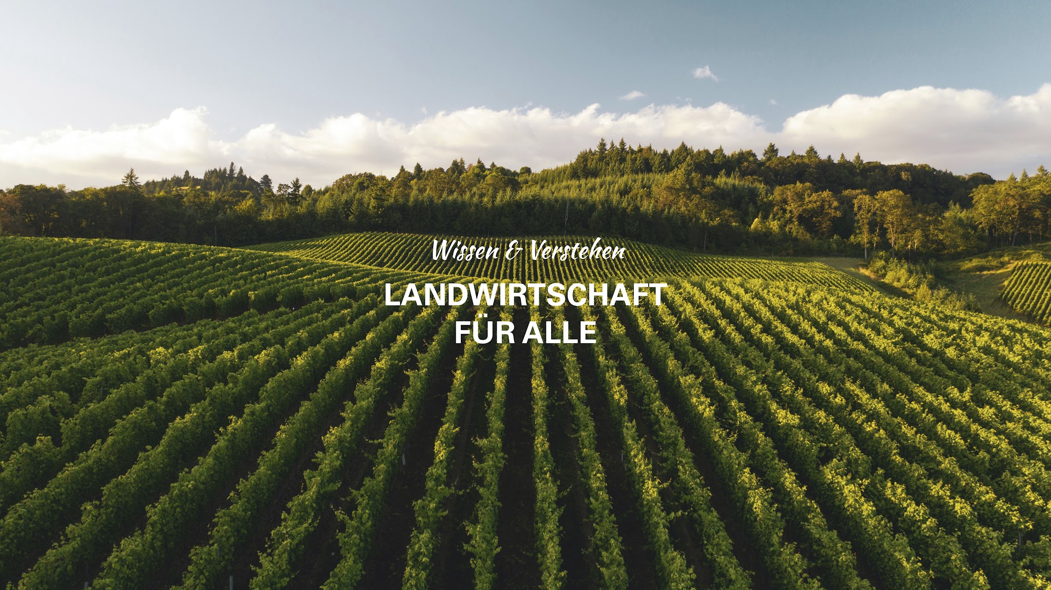 Landwirtschaft verstehen YouTube banner