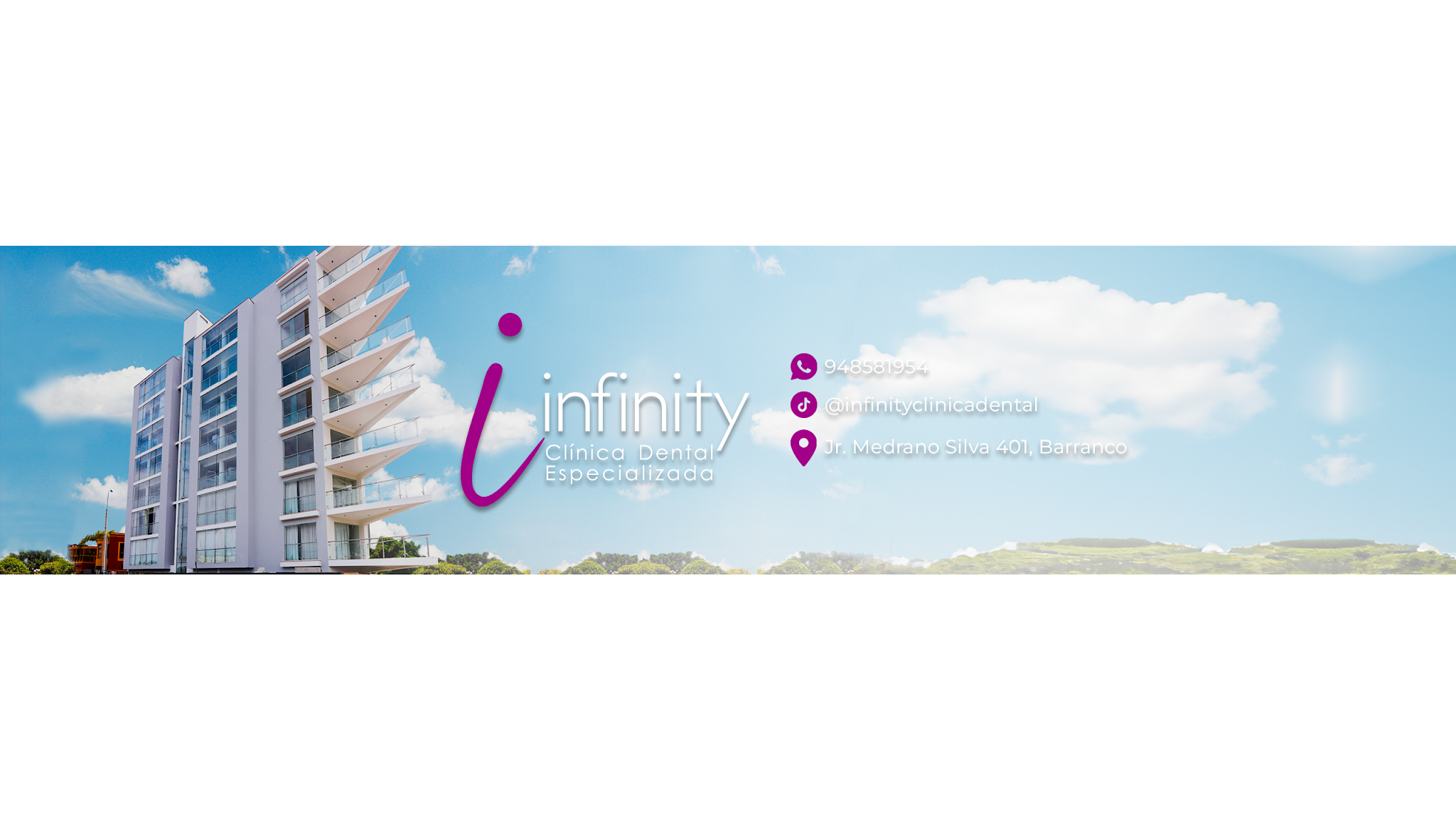 Infinity Clínica Dental YouTube banner