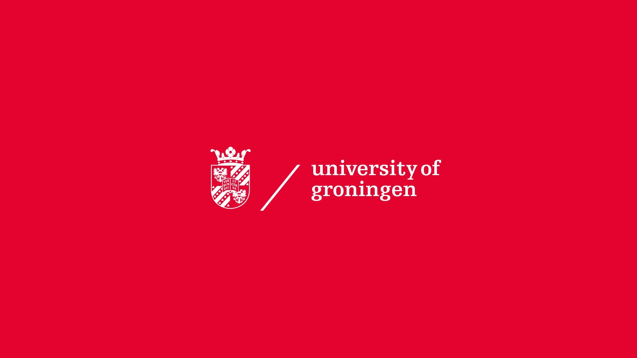 University of Groningen YouTube banner
