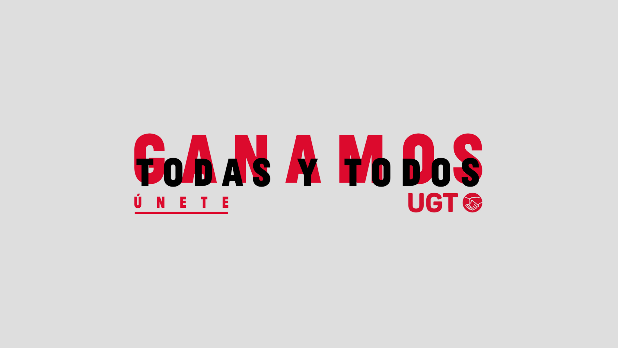 UGT - Unión General de Trabajadoras y Trabajadores YouTube banner