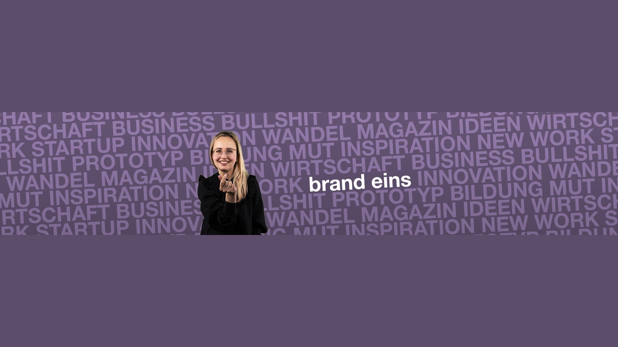brand eins YouTube banner