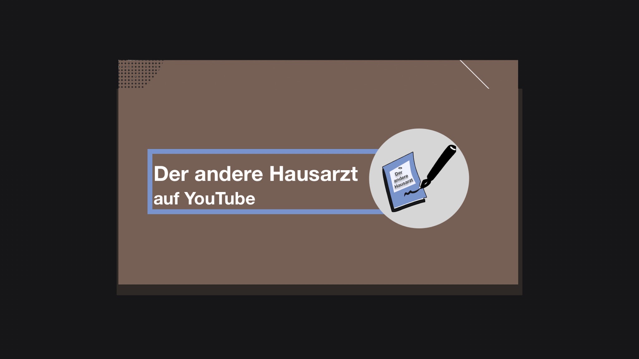 Der andere Hausarzt YouTube banner