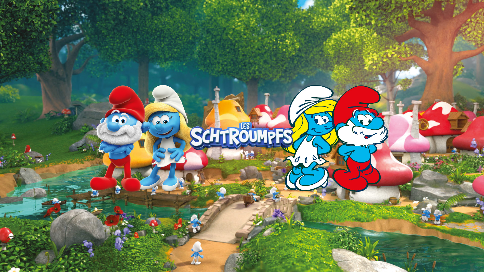 Les Schtroumpfs • Français YouTube banner