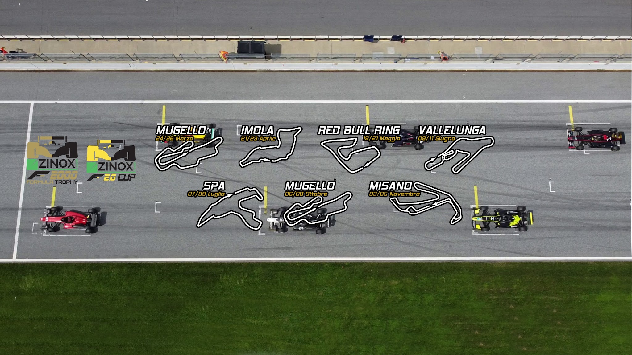 ZINOX F2000 & F2 Cup - Italian Trophy YouTube banner