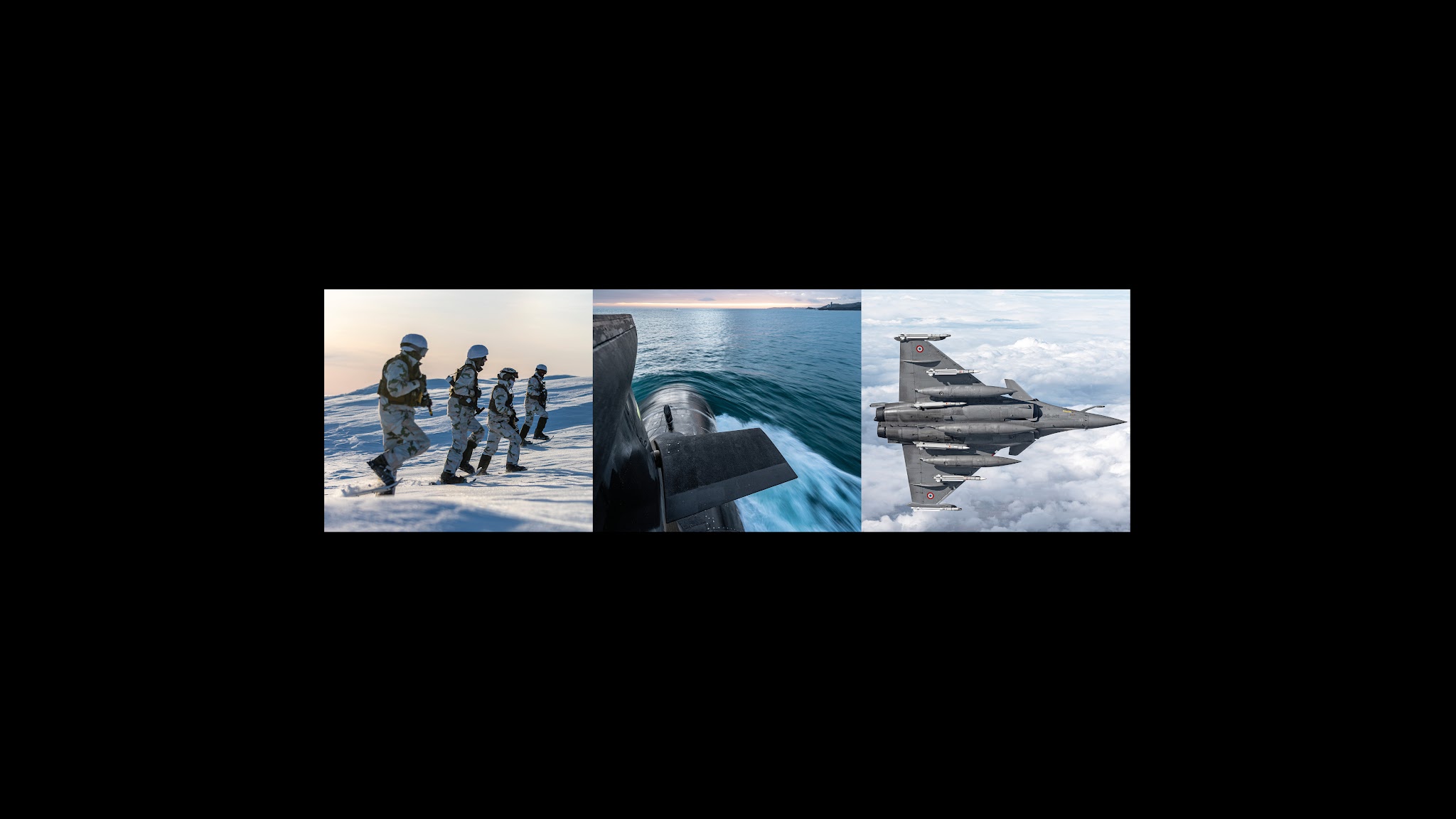 Armée française - Opérations militaires YouTube banner