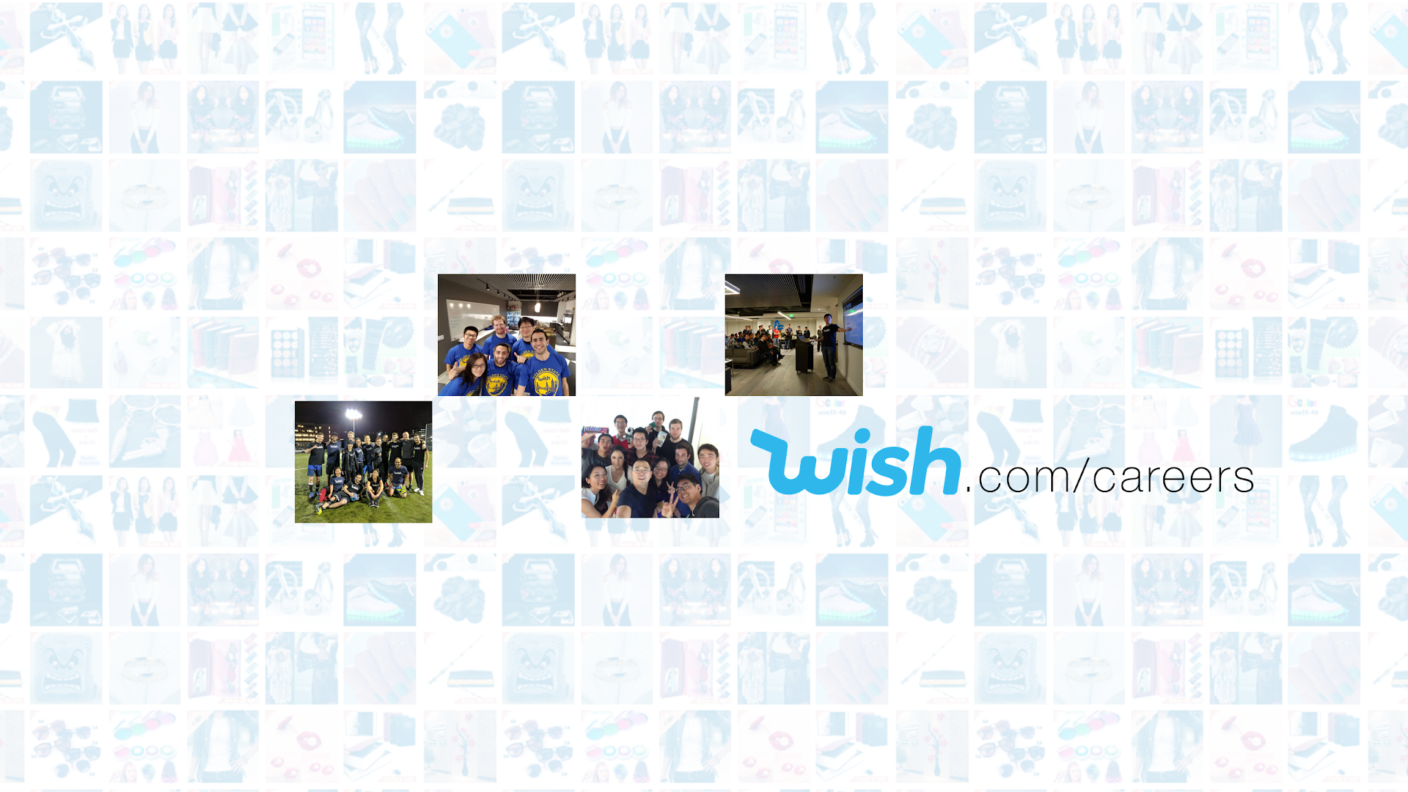 Careers at Wish YouTube banner