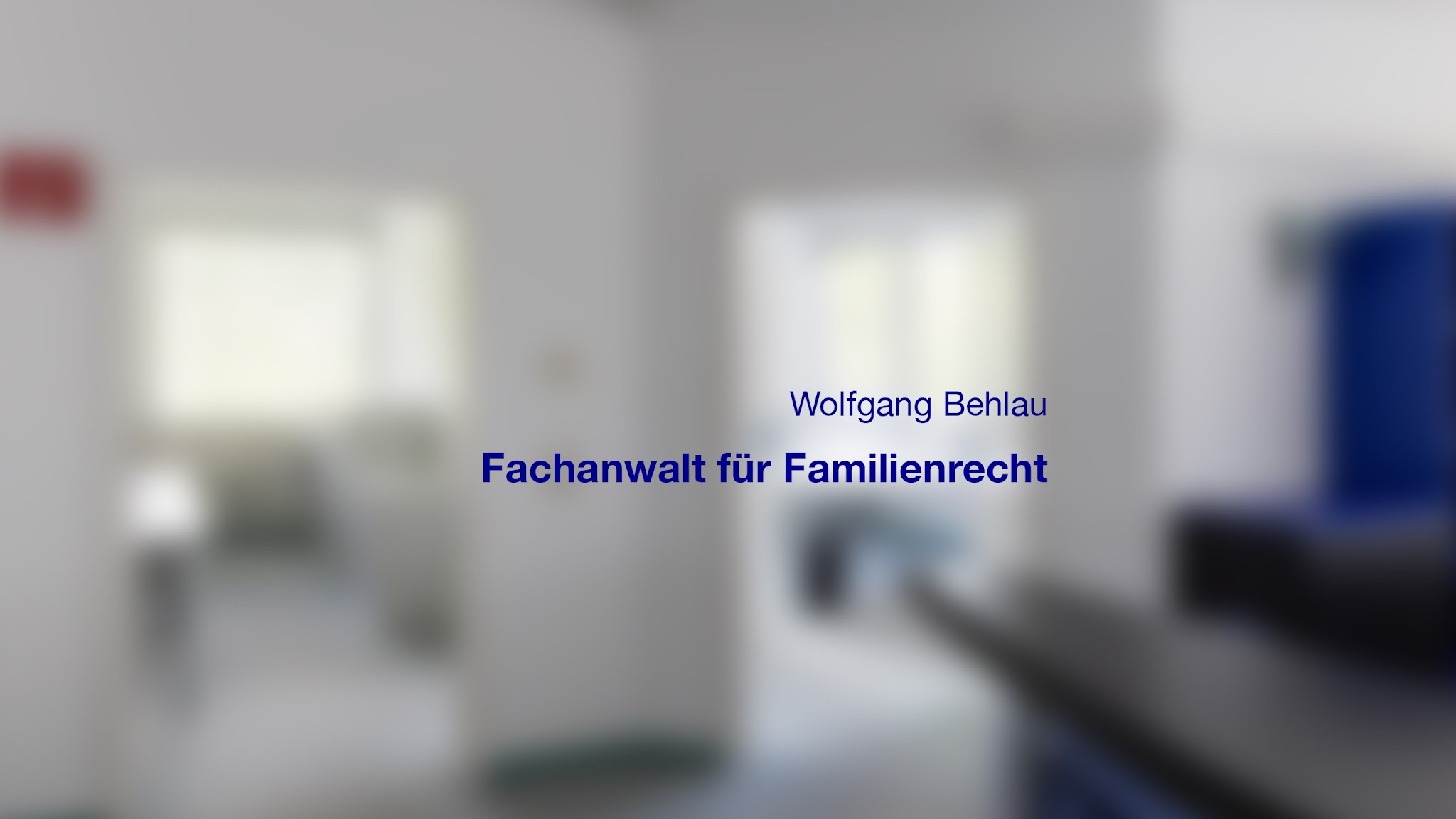 Wolfgang Behlau YouTube banner