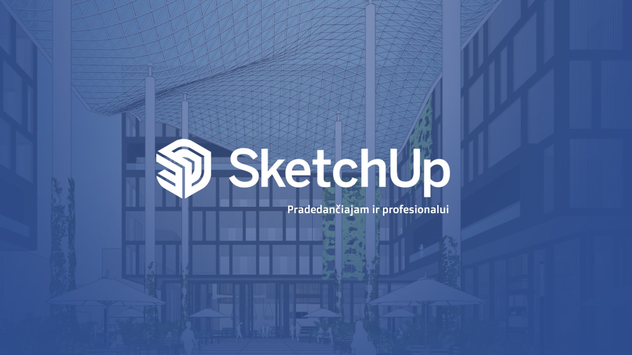 SketchUp Lietuvoje YouTube banner