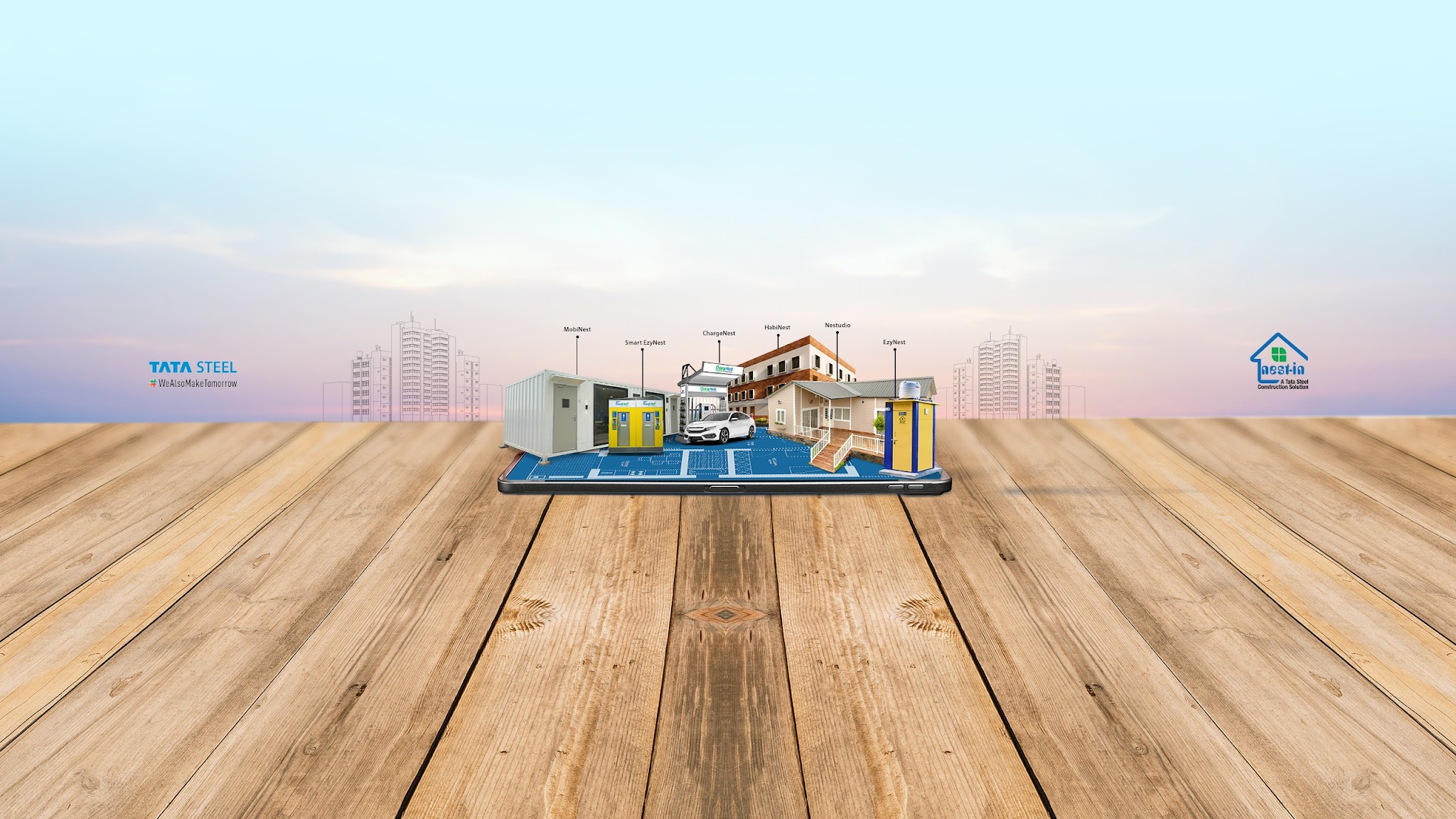 Nest-In - A Tata Steel Construction Solution YouTube banner