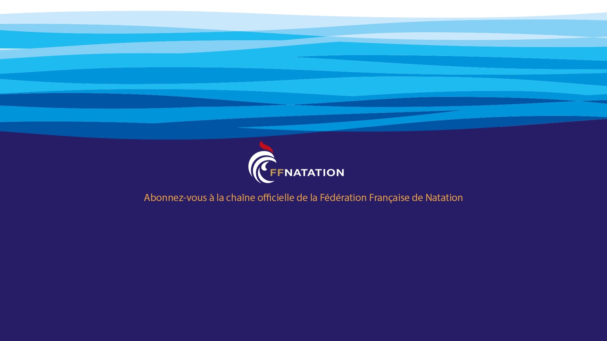 Fédération Française de Natation YouTube banner