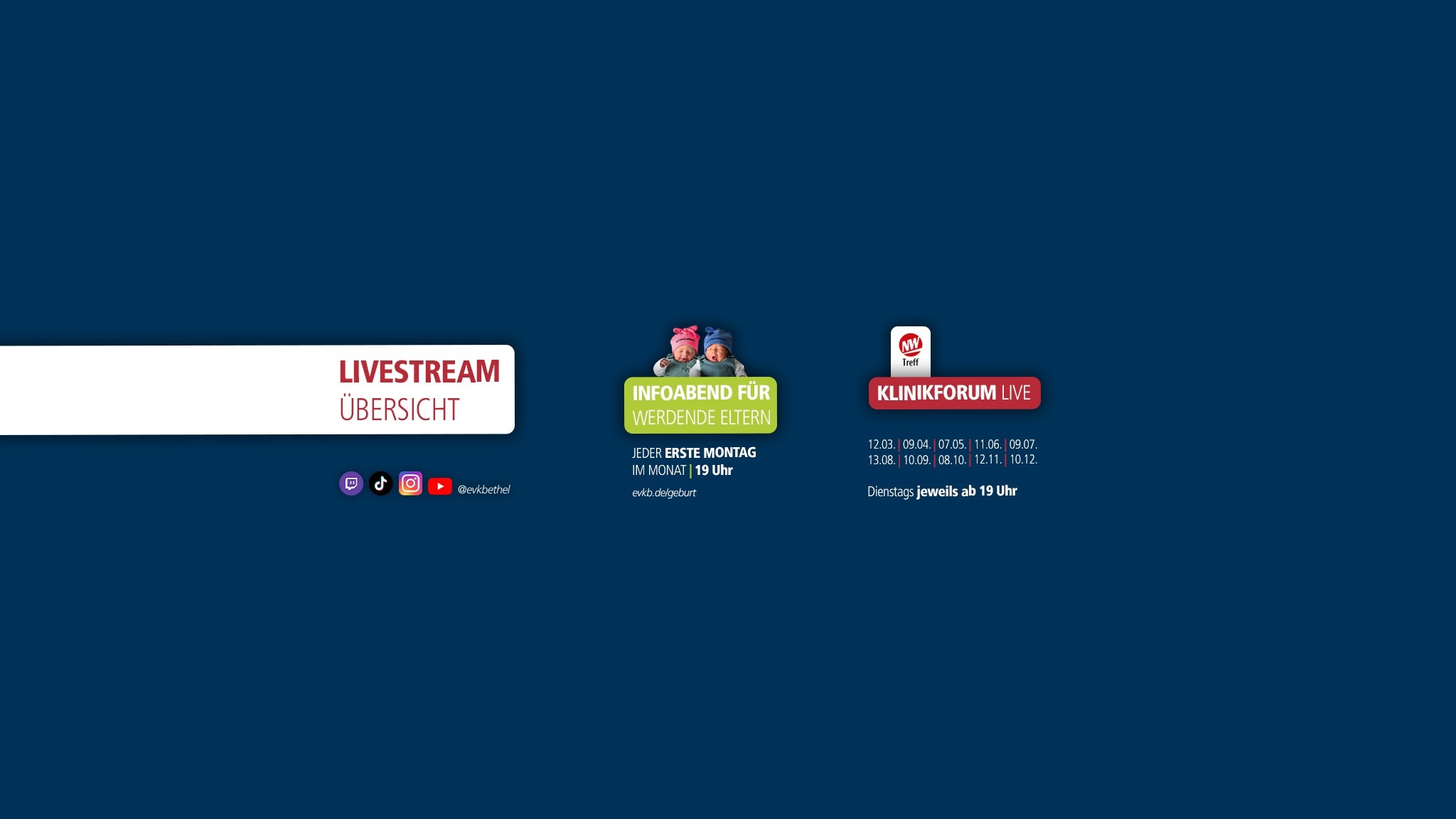 Evangelisches Klinikum Bethel - EvKB YouTube banner