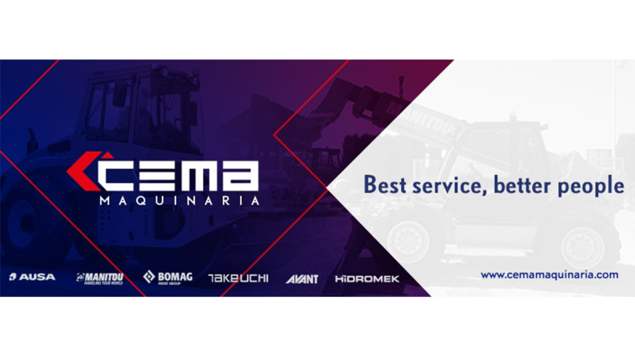 Cema Maquinaria YouTube banner