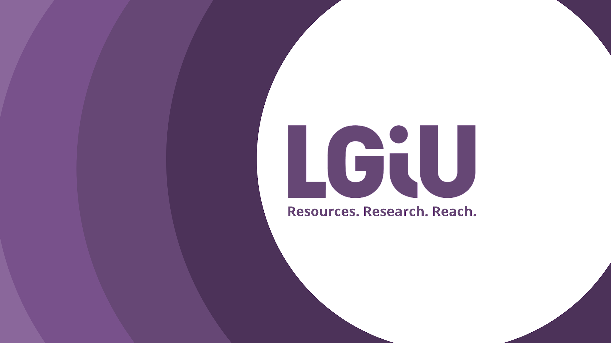 Local Government Information Unit YouTube banner