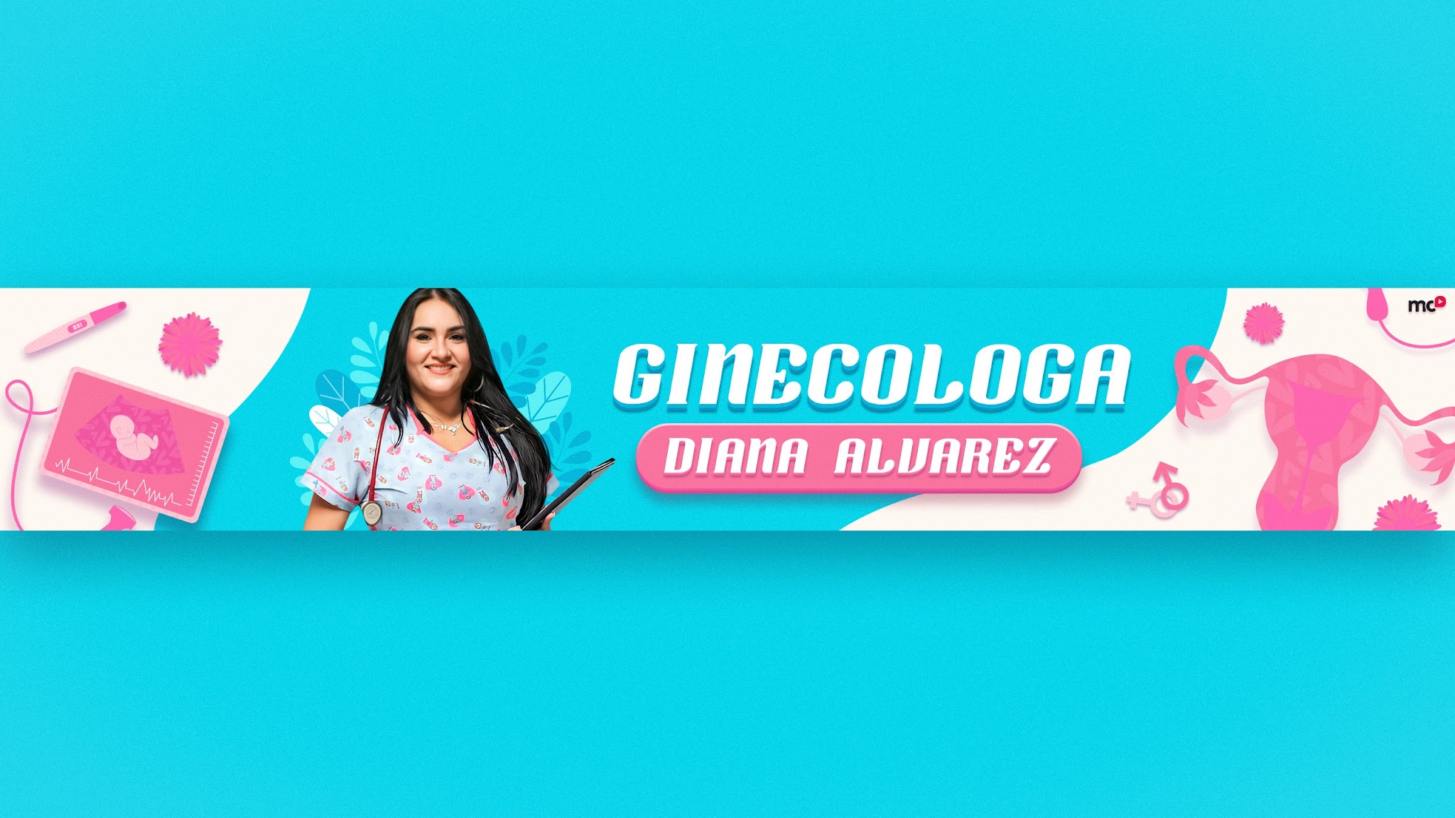 Ginecologa Diana Alvarez YouTube banner