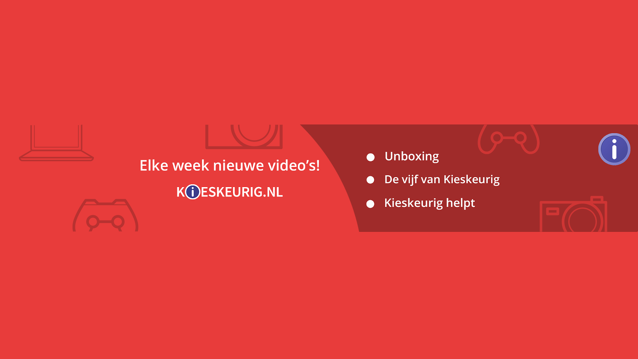 Kieskeurig.nl YouTube banner