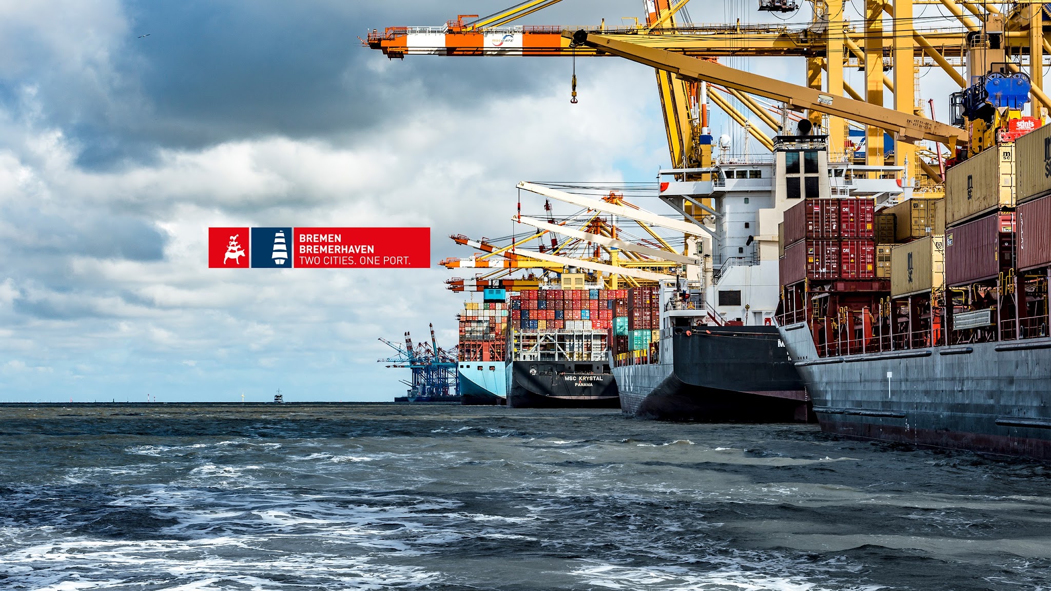 Bremische Haefen / ports of Bremen and Bremerhaven YouTube banner