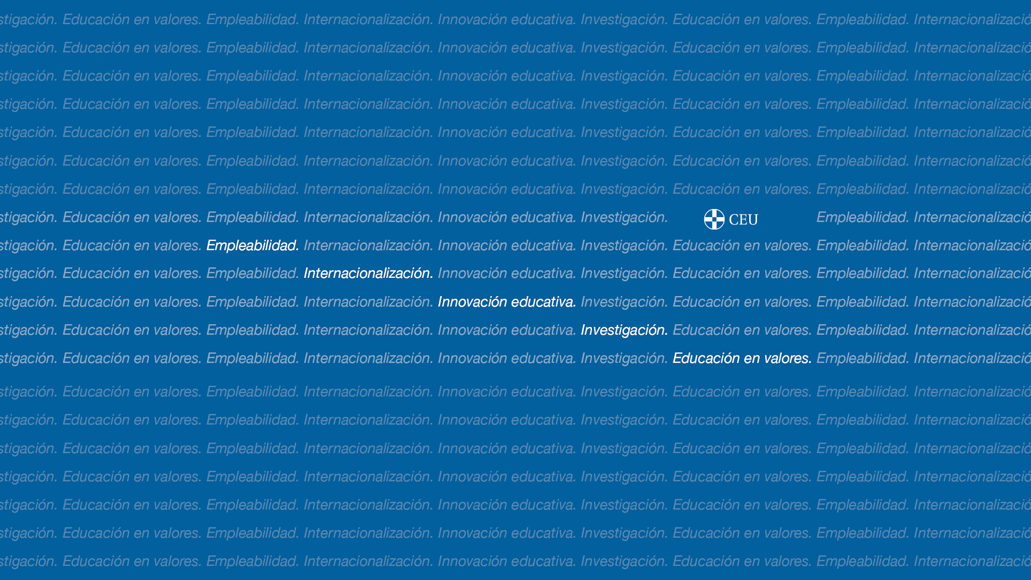 Fundación Universitaria San Pablo CEU YouTube banner