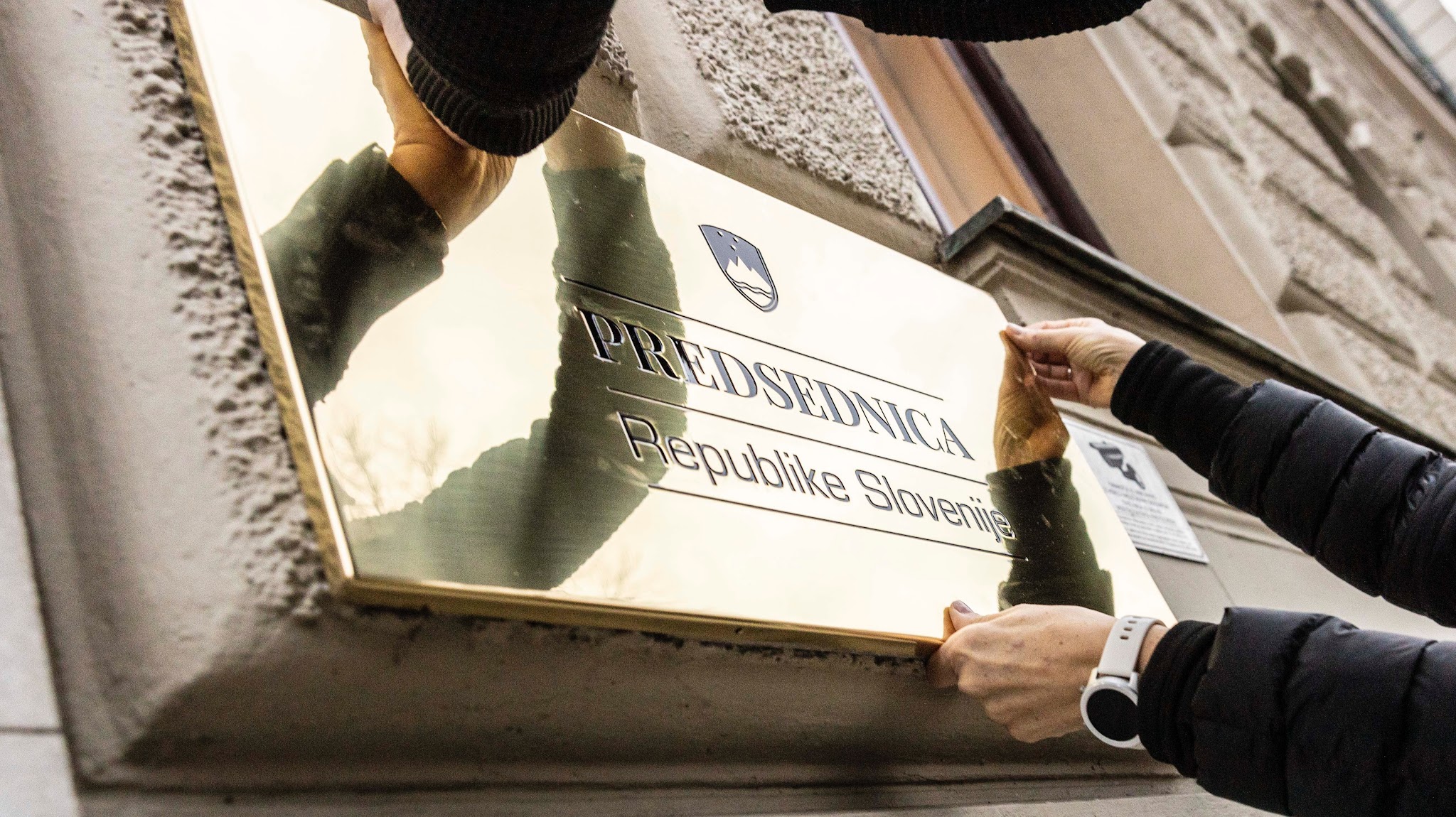 Predsednica RS YouTube banner