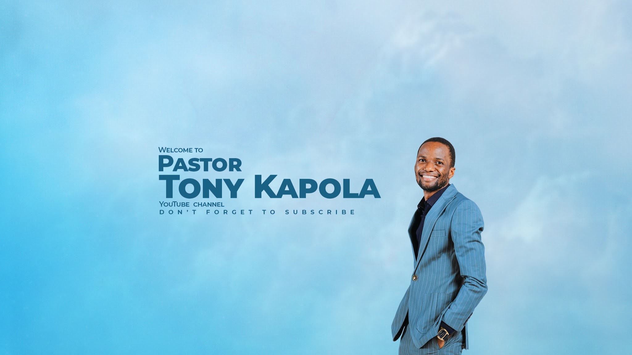 Pastor Tony Kapola YouTube banner