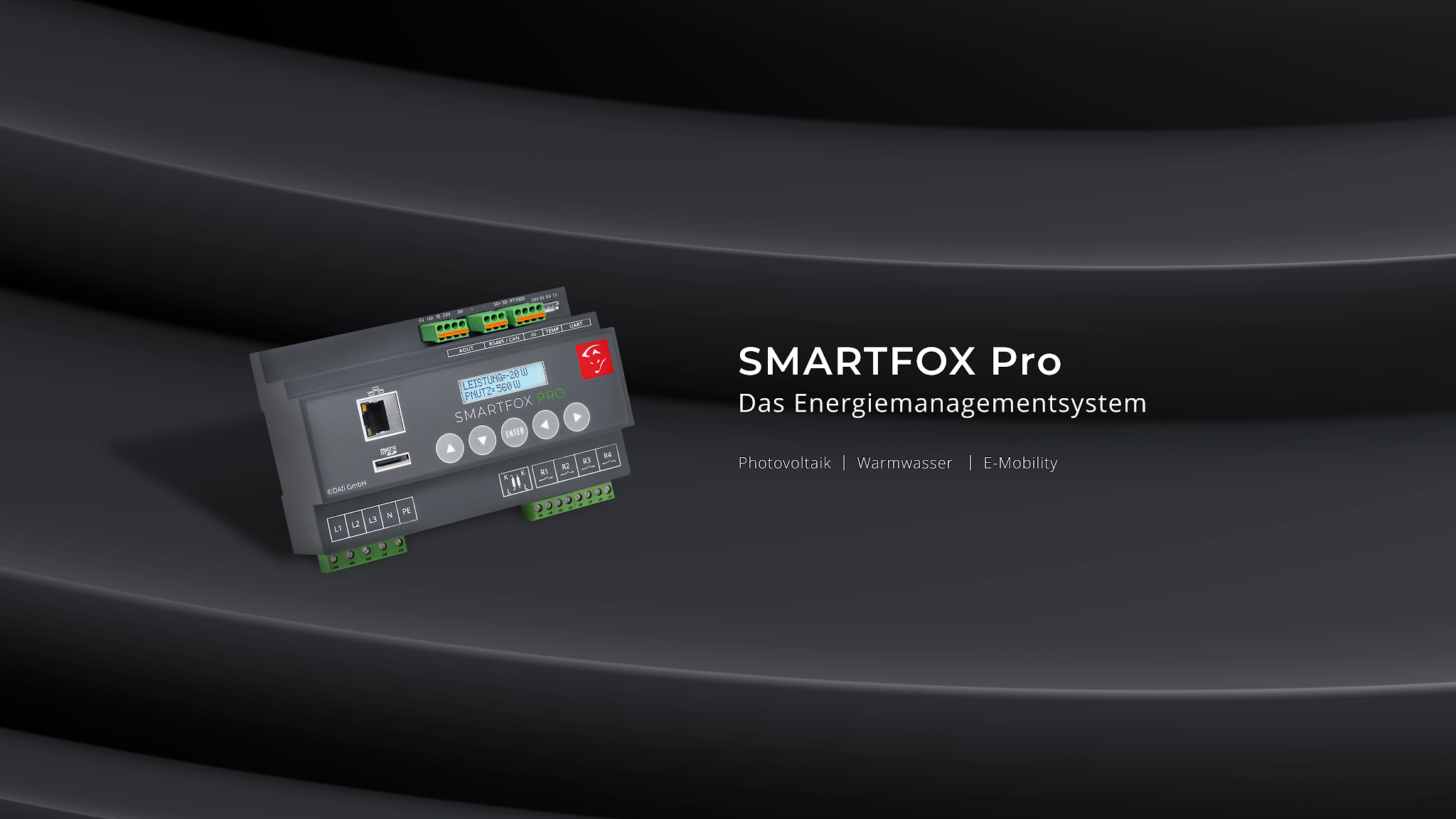 SMARTFOX - Energiemanagement YouTube banner