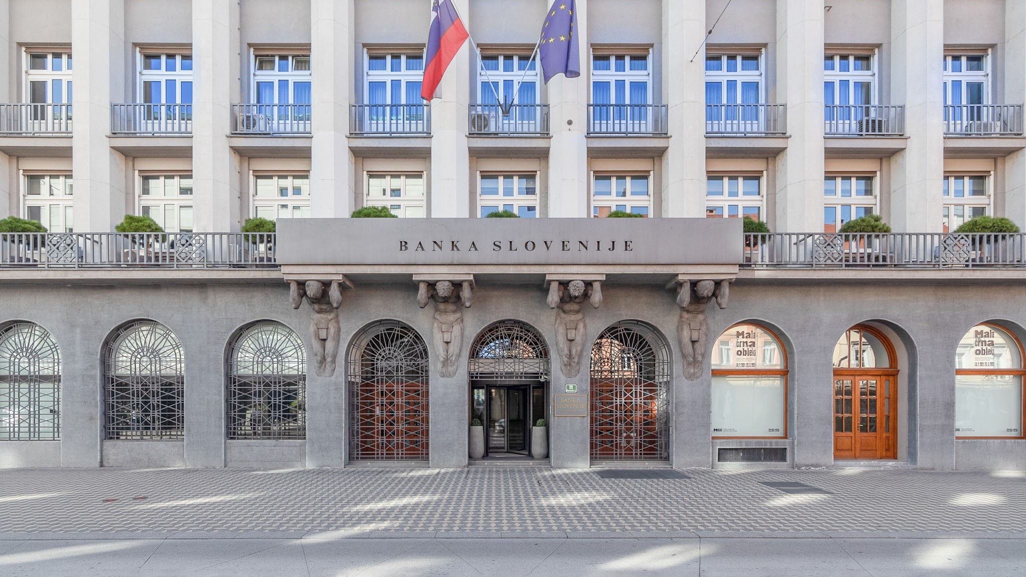 Banka Slovenije / Bank of Slovenia YouTube banner