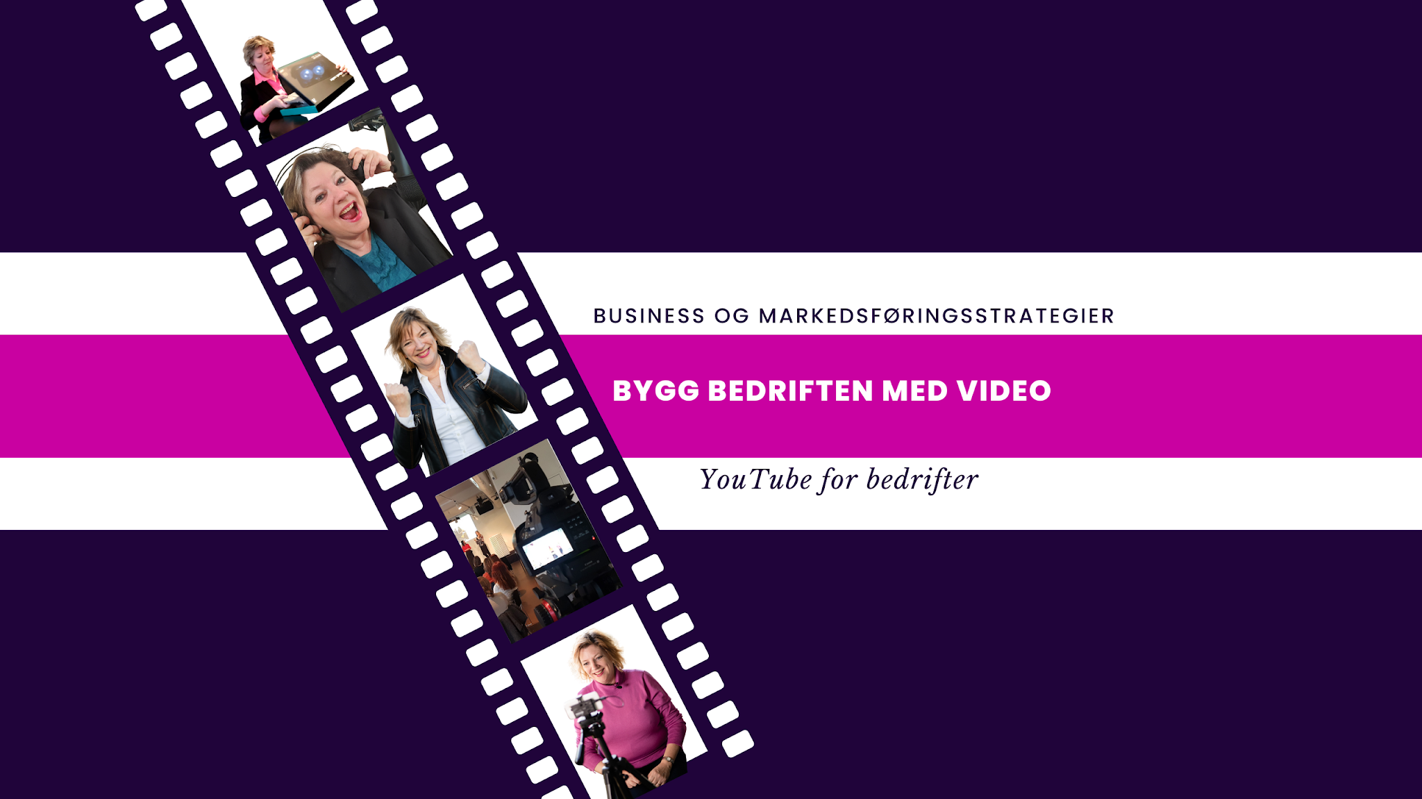 Videomarkedsskolen - YouTube for bedrifter YouTube banner