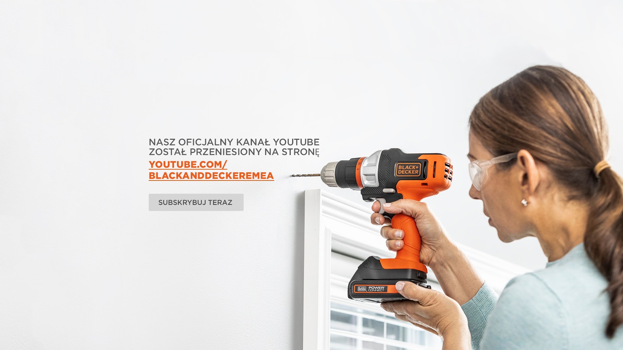 BLACK+DECKER™ Polska YouTube banner