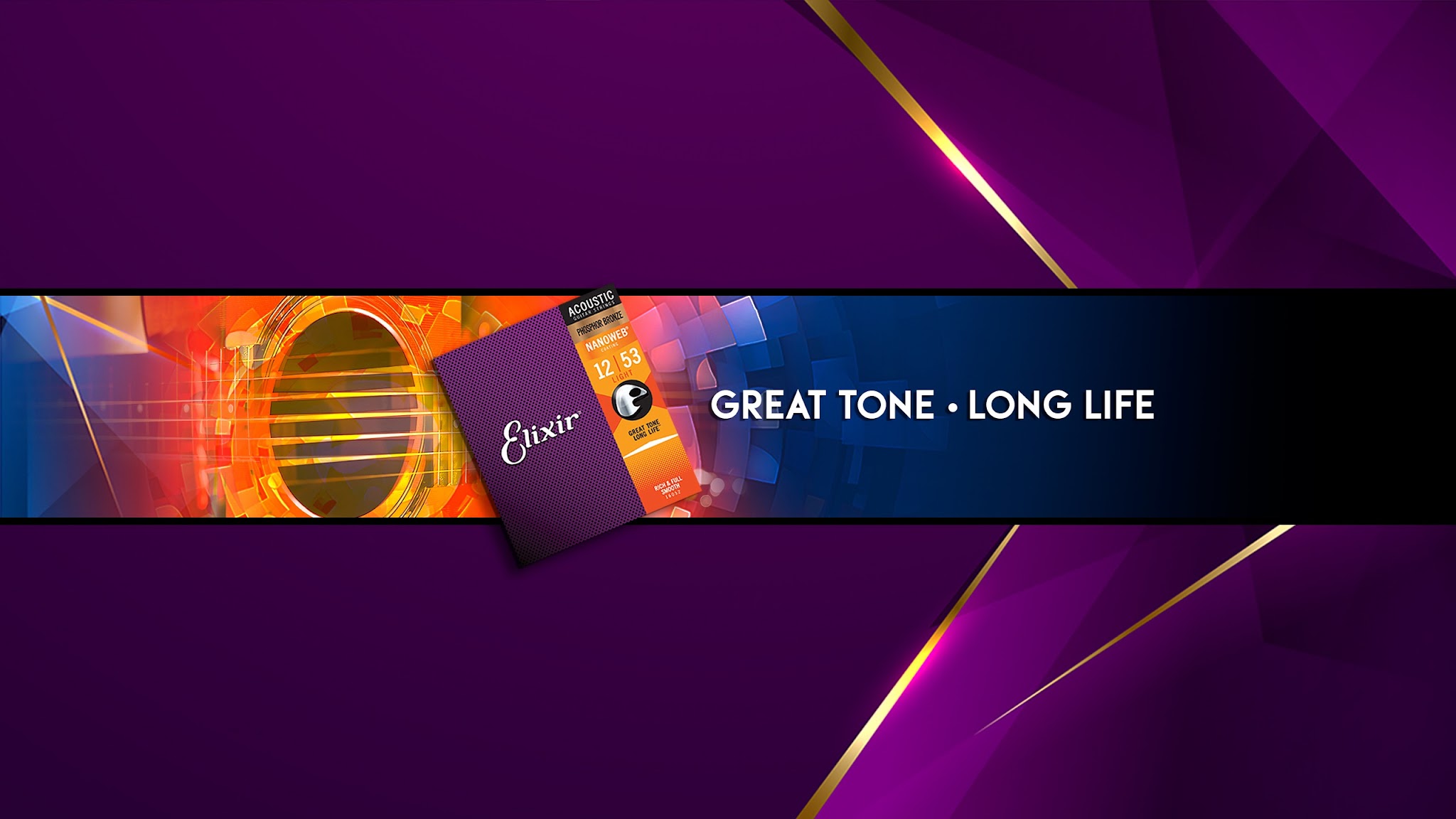 Elixir Strings YouTube banner
