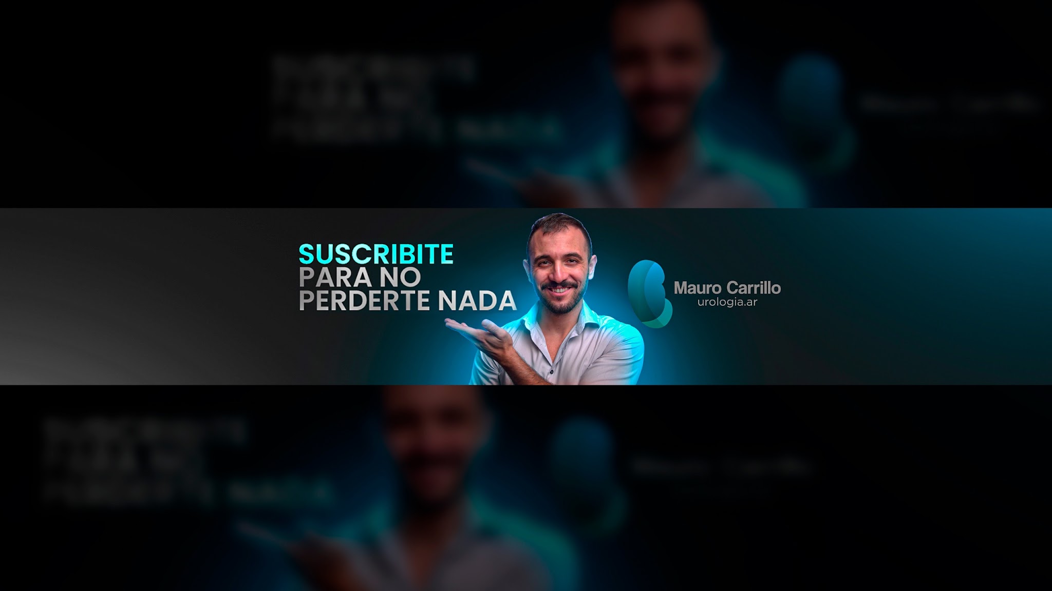Urólogo Mauro Carrillo YouTube banner