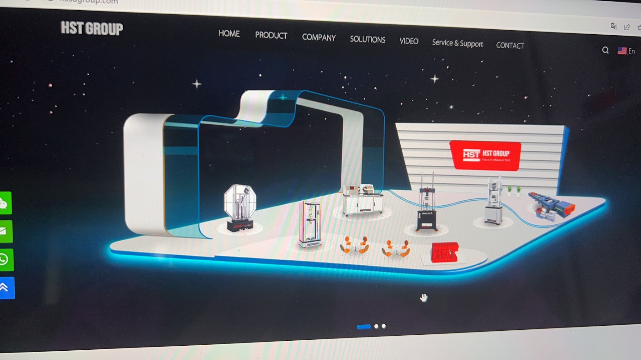 HST Group Testing machine YouTube banner