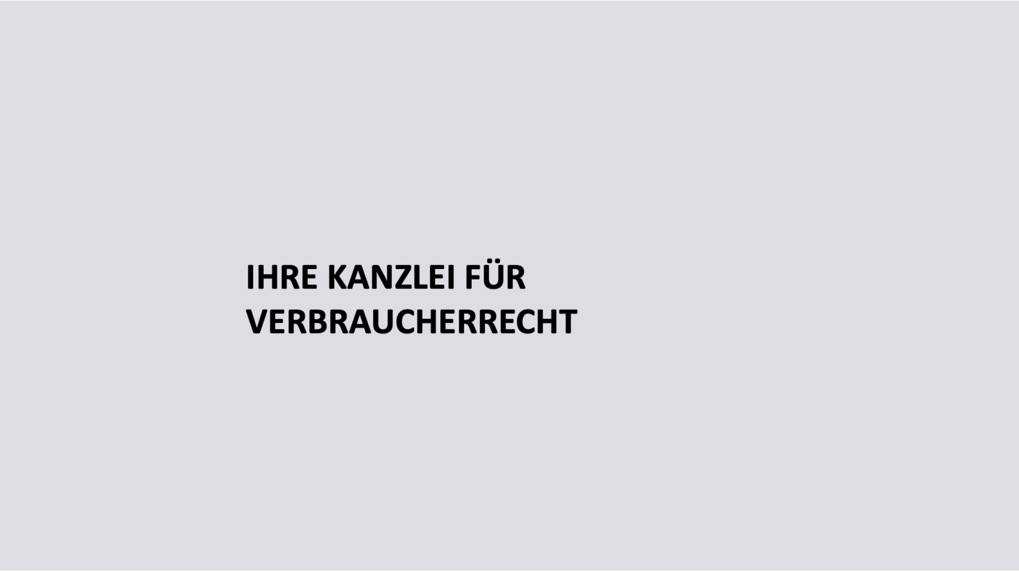 Goldenstein Rechtsanwälte YouTube banner