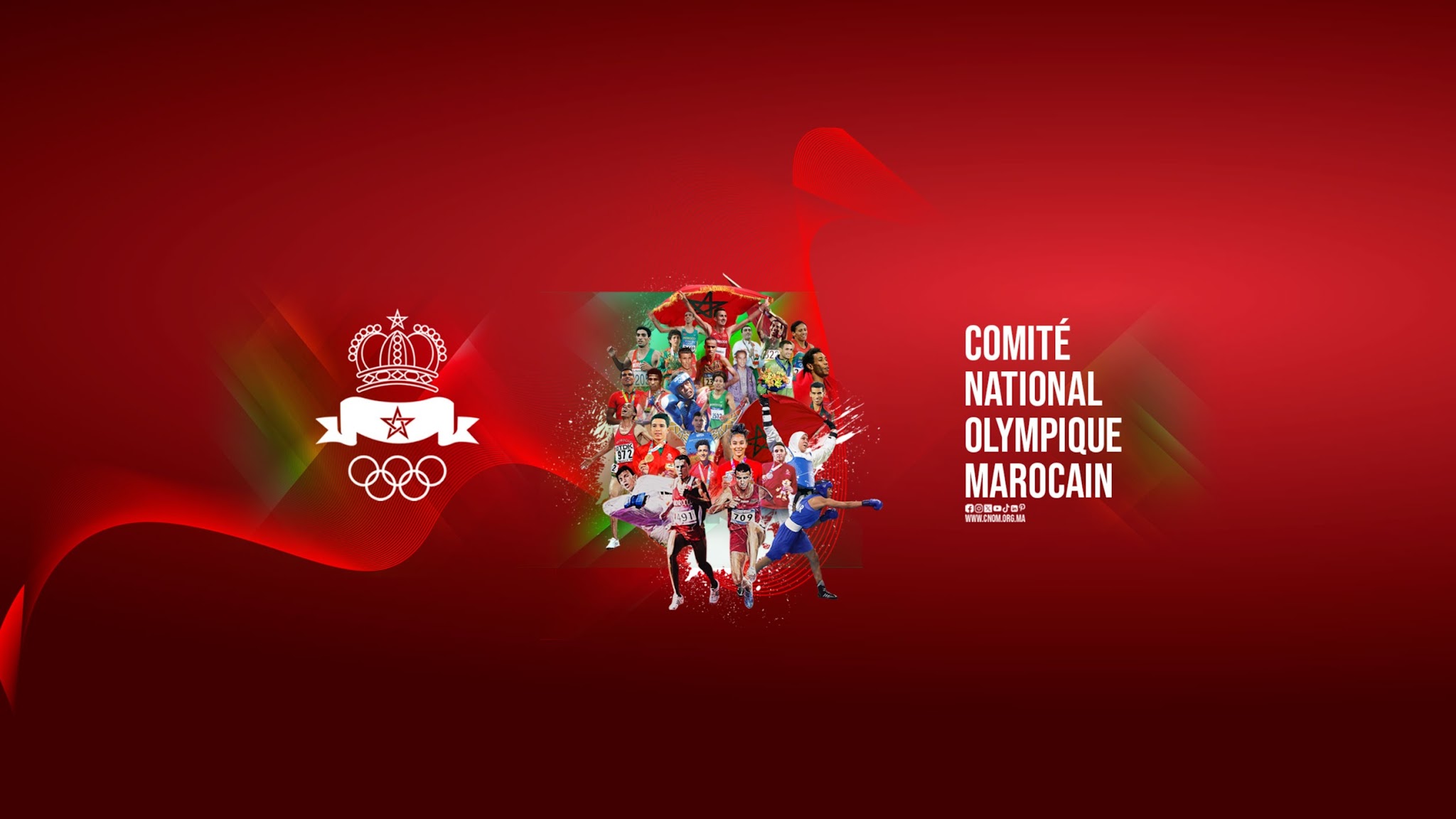 Comité National Olympique Marocain YouTube banner