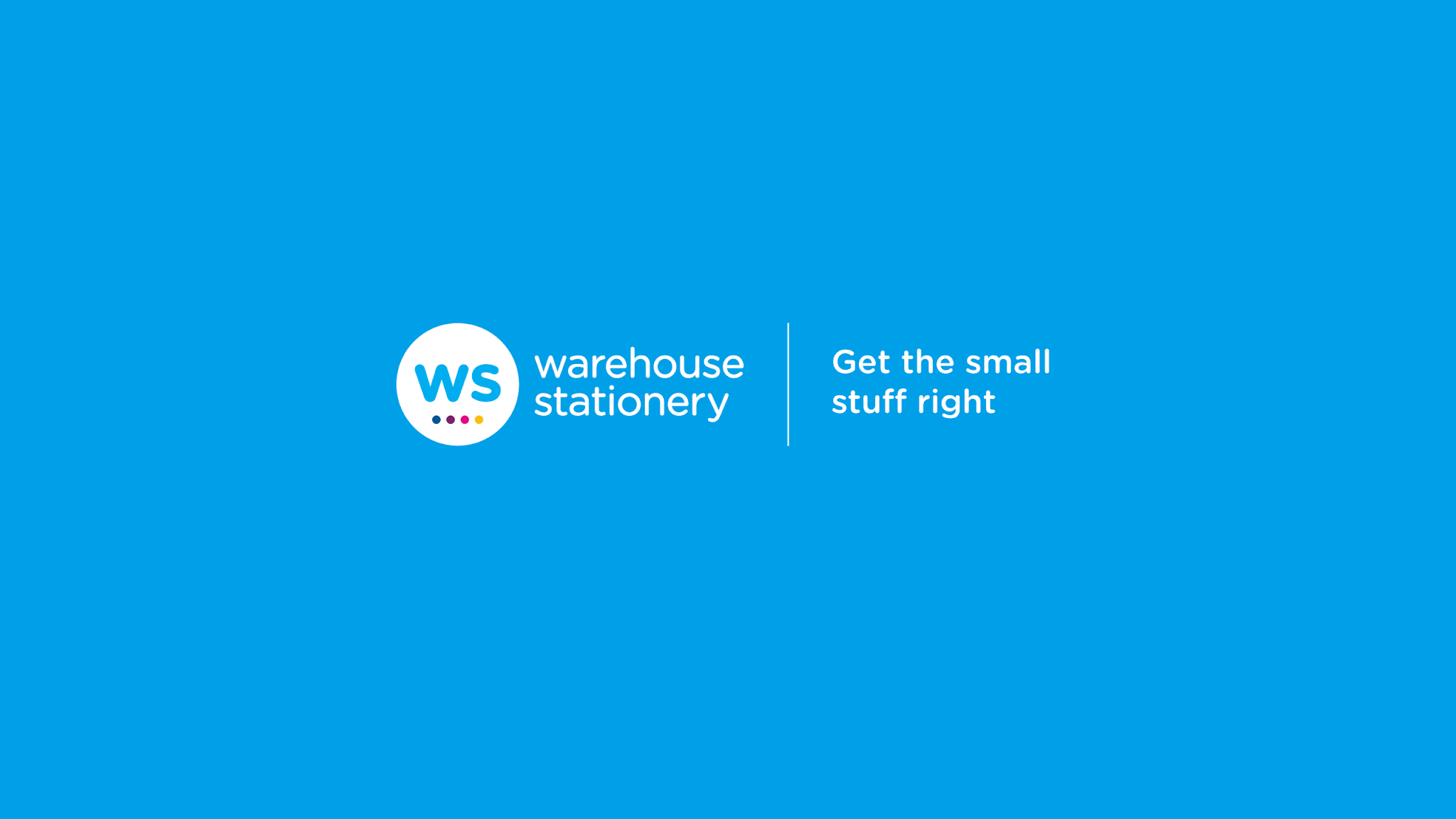 Warehouse Stationery YouTube banner