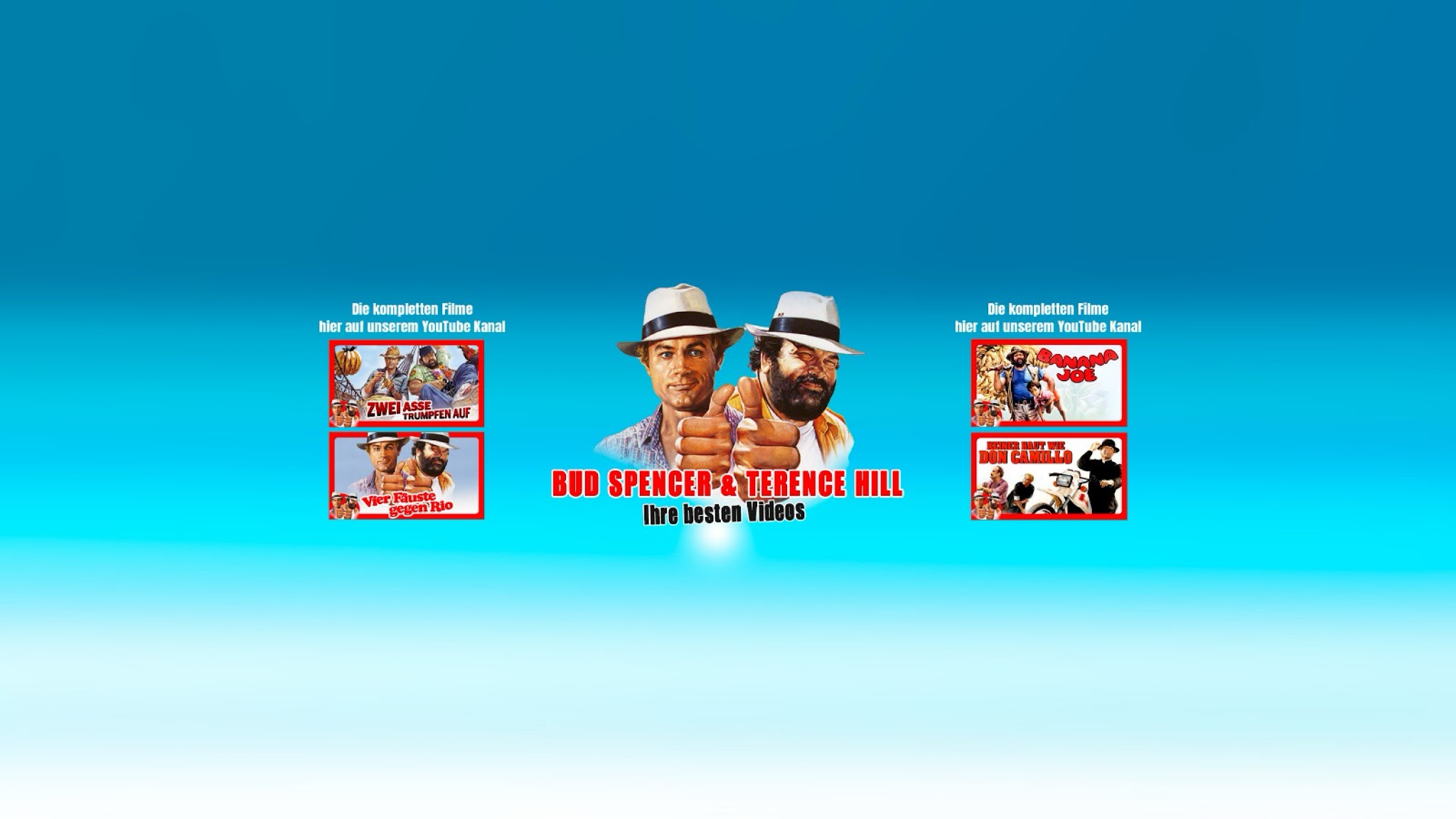 Bud Spencer & Terence Hill - Ihre besten Videos YouTube banner