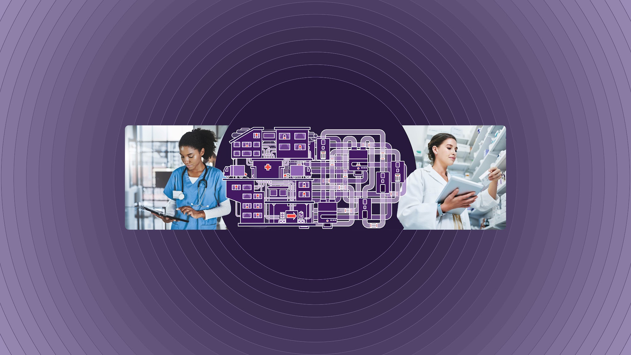 Swisslog Healthcare – Pharmacy+Transport Solutions YouTube banner