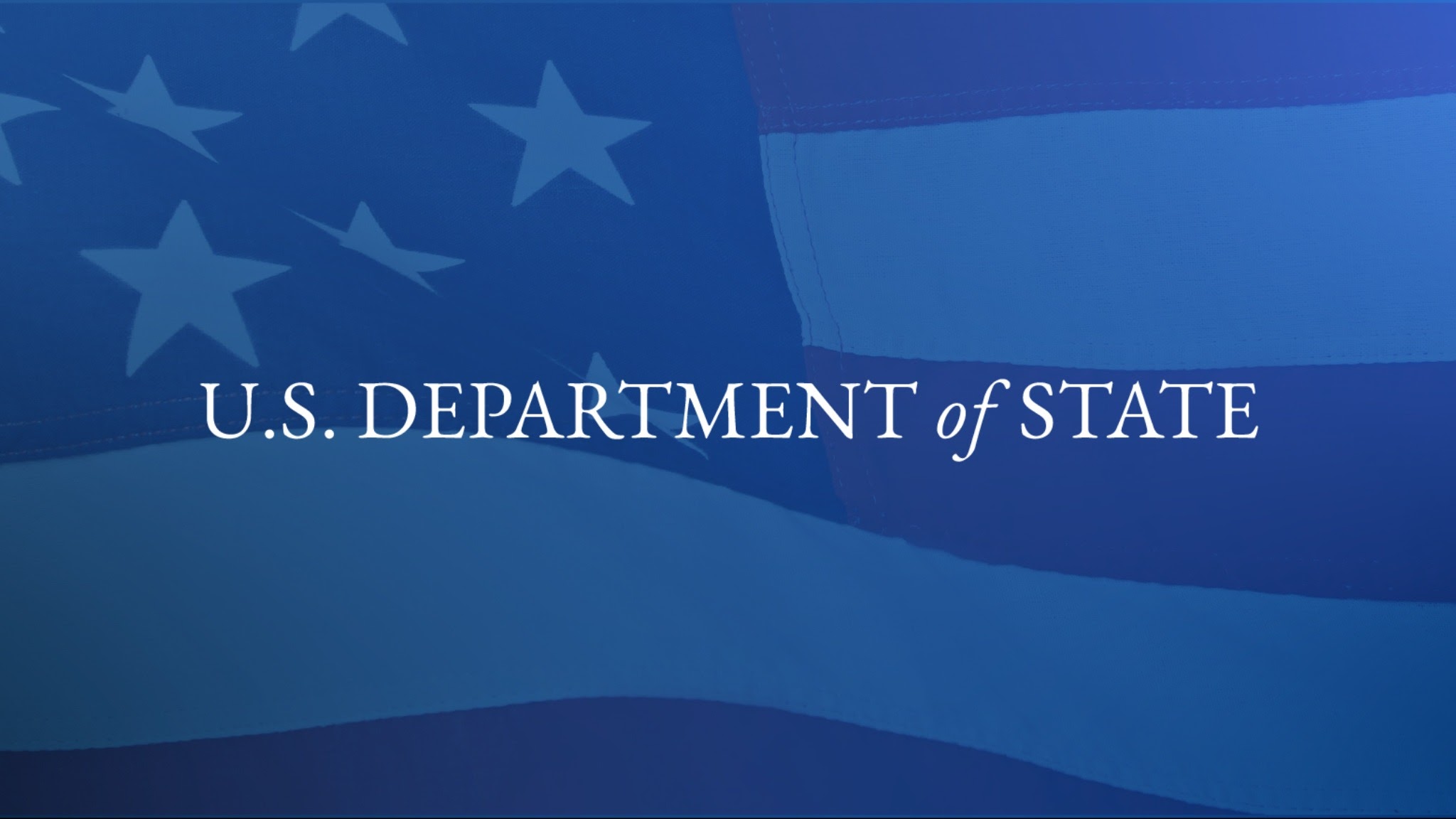 U.S. Department of State YouTube banner