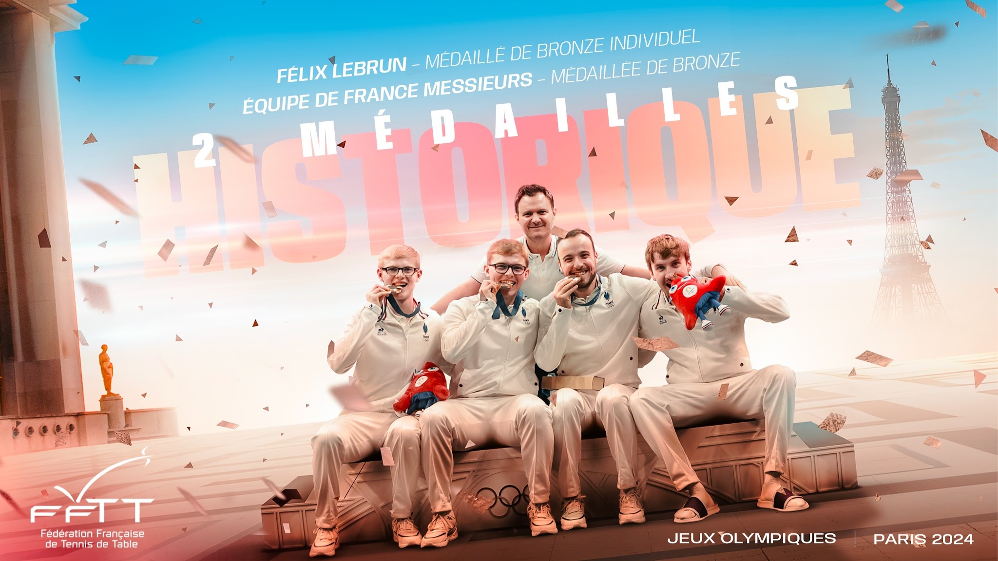 Fédération Française de Tennis de Table YouTube banner